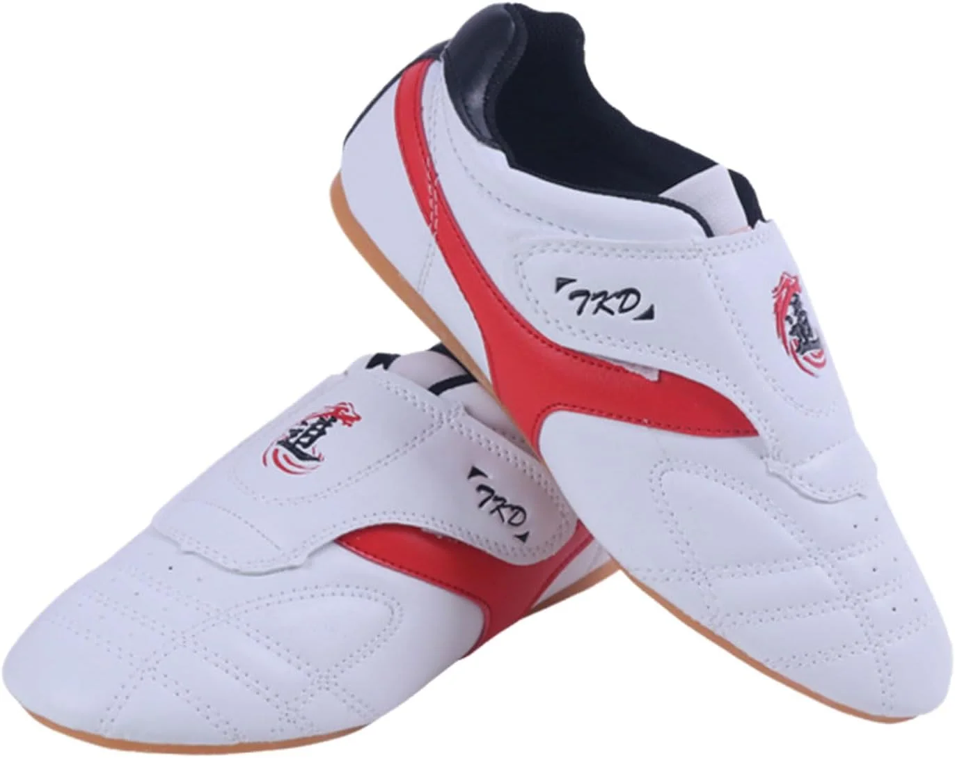 کفش ورزشی آموزش تکواندو Viaoragiosa، کفش کاراته بوکس، کفش آموزش کاراته، الاستیک، ضد ضربه، تغییر شکل آسان نیست، تنفس پذیر، راحت، مناسب برای تکواندو، بوکس، کاراته، کونگ فو، تای چی.