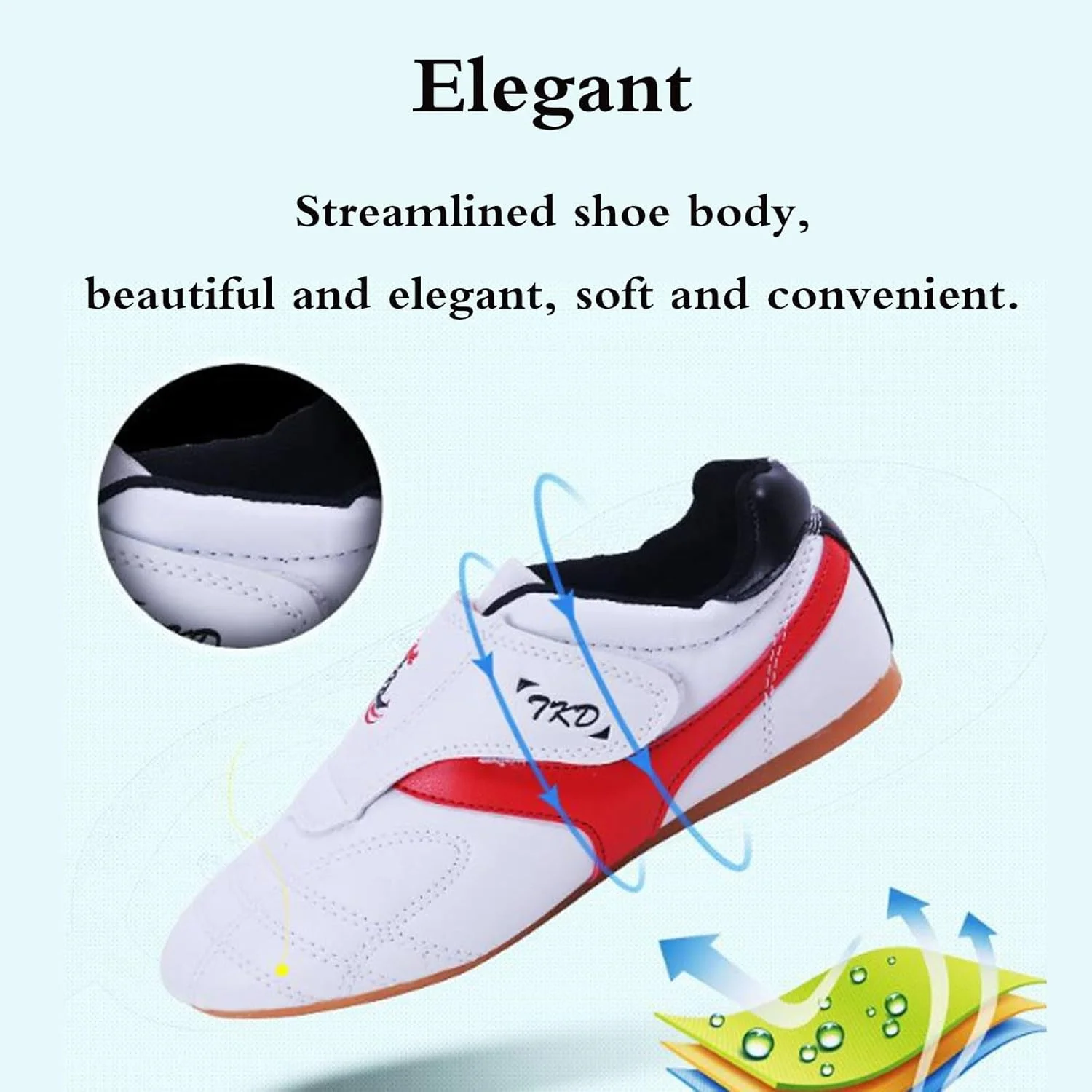 کفش ورزشی آموزش تکواندو Viaoragiosa، کفش کاراته بوکس، کفش آموزش کاراته، الاستیک، ضد ضربه، تغییر شکل آسان نیست، تنفس پذیر، راحت، مناسب برای تکواندو، بوکس، کاراته، کونگ فو، تای چی. کفش ورزشی آموزش تکواندو Viaoragiosa، کفش کاراته بوکس، کفش آموزش کاراته، الاستیک، ضد ضربه، تغییر شکل آسان نیست، تنفس پذیر، راحت، مناسب برای تکواندو، بوکس، کاراته، کونگ فو، تای چی.