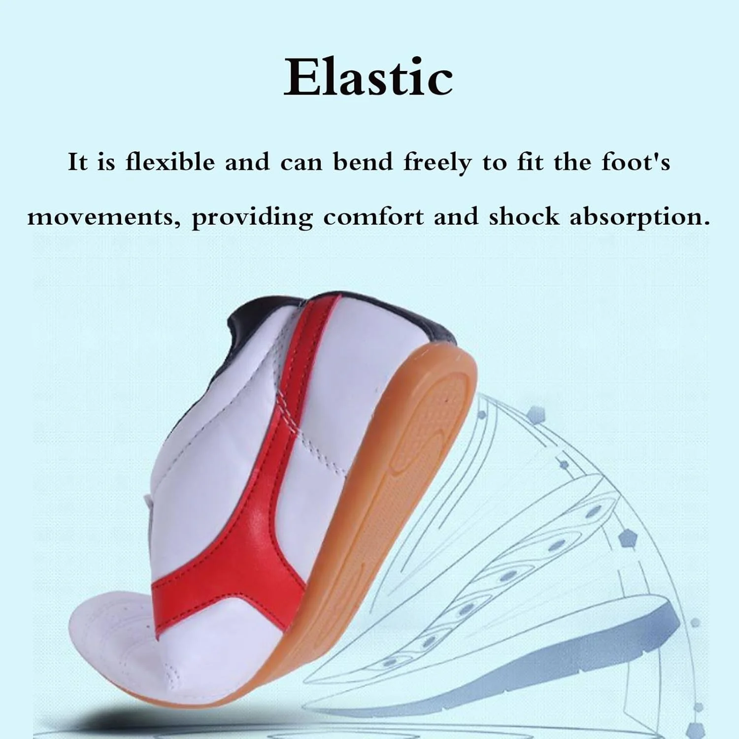 کفش ورزشی آموزش تکواندو Viaoragiosa، کفش کاراته بوکس، کفش آموزش کاراته، الاستیک، ضد ضربه، تغییر شکل آسان نیست، تنفس پذیر، راحت، مناسب برای تکواندو، بوکس، کاراته، کونگ فو، تای چی. کفش ورزشی آموزش تکواندو Viaoragiosa، کفش کاراته بوکس، کفش آموزش کاراته، الاستیک، ضد ضربه، تغییر شکل آسان نیست، تنفس پذیر، راحت، مناسب برای تکواندو، بوکس، کاراته، کونگ فو، تای چی.