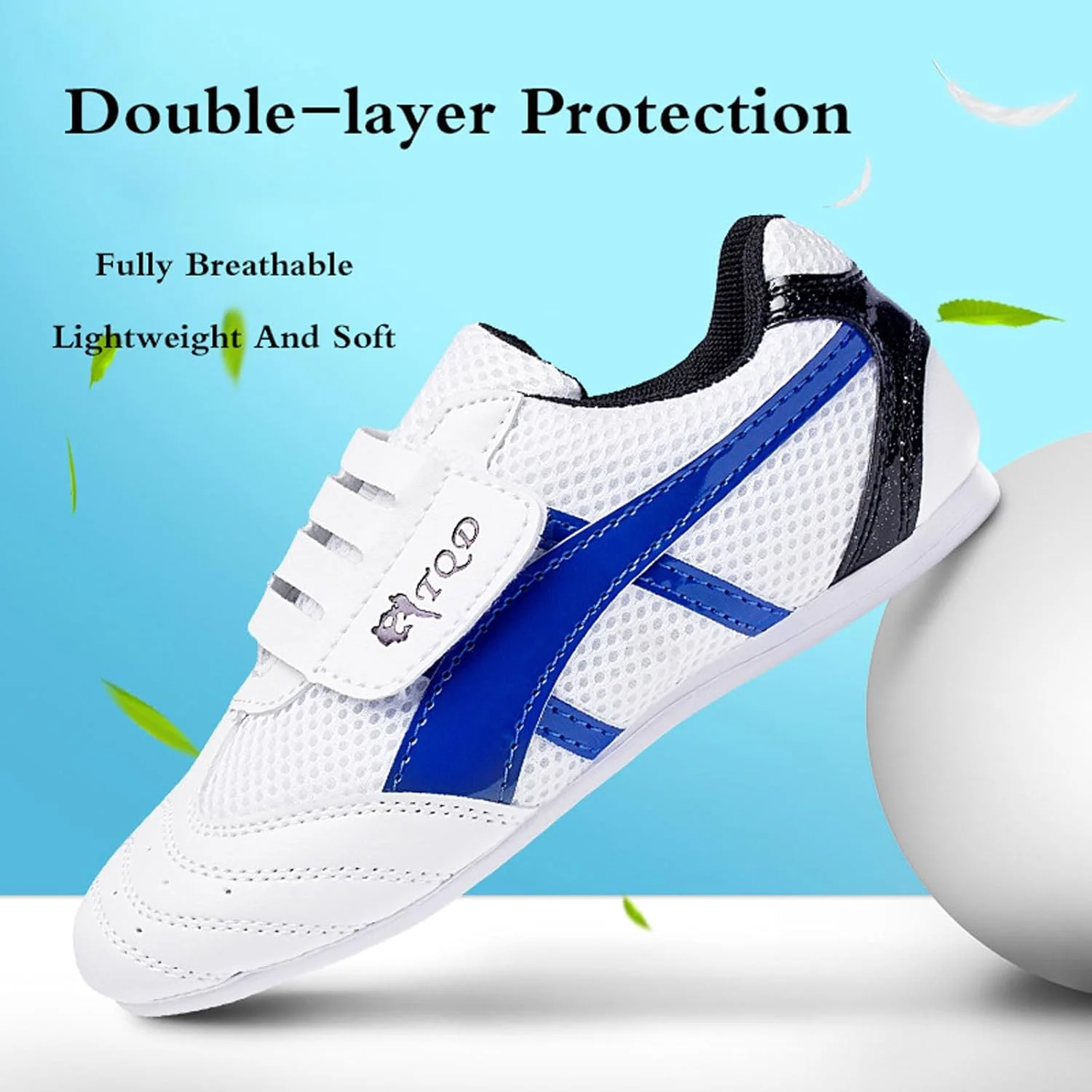 کفش ورزشی تمرین تکواندو، کفش تکواندو تنفسی، کفش تکواندو унисекс، مقاوم در برابر سایش، ضد ضربه، تنفسی، خنک و خشک، مناسب برای تکواندو، بوکس، کاراته، کونگ فو، تای چی. کفش ورزشی تمرین تکواندو، کفش تکواندو تنفسی، کفش تکواندو унисекс، مقاوم در برابر سایش، ضد ضربه، تنفسی، خنک و خشک، مناسب برای تکواندو، بوکس، کاراته، کونگ فو، تای چی.