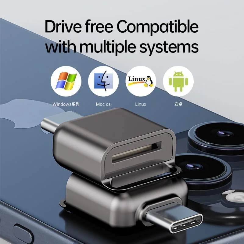 کارت خوان USB C به SD، آداپتور کارت Micro SD/TF، کارت خوان مینی Type C برای کامپیوتر، تبلت، لپ تاپ، مک بوک، گوشی سامسونگ گلکسی اندروید کارت خوان USB C به SD، آداپتور کارت Micro SD/TF، کارت خوان مینی Type C برای کامپیوتر، تبلت، لپ تاپ، مک بوک، گوشی سامسونگ گلکسی اندروید
