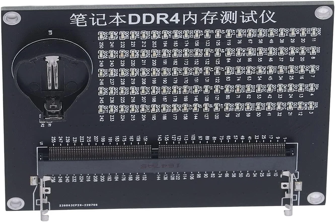 کارت تست رم جنریک برای لپ تاپ، کارت تست پایه قابل اعتماد برای تعمیر کامپیوتر (DDR4)