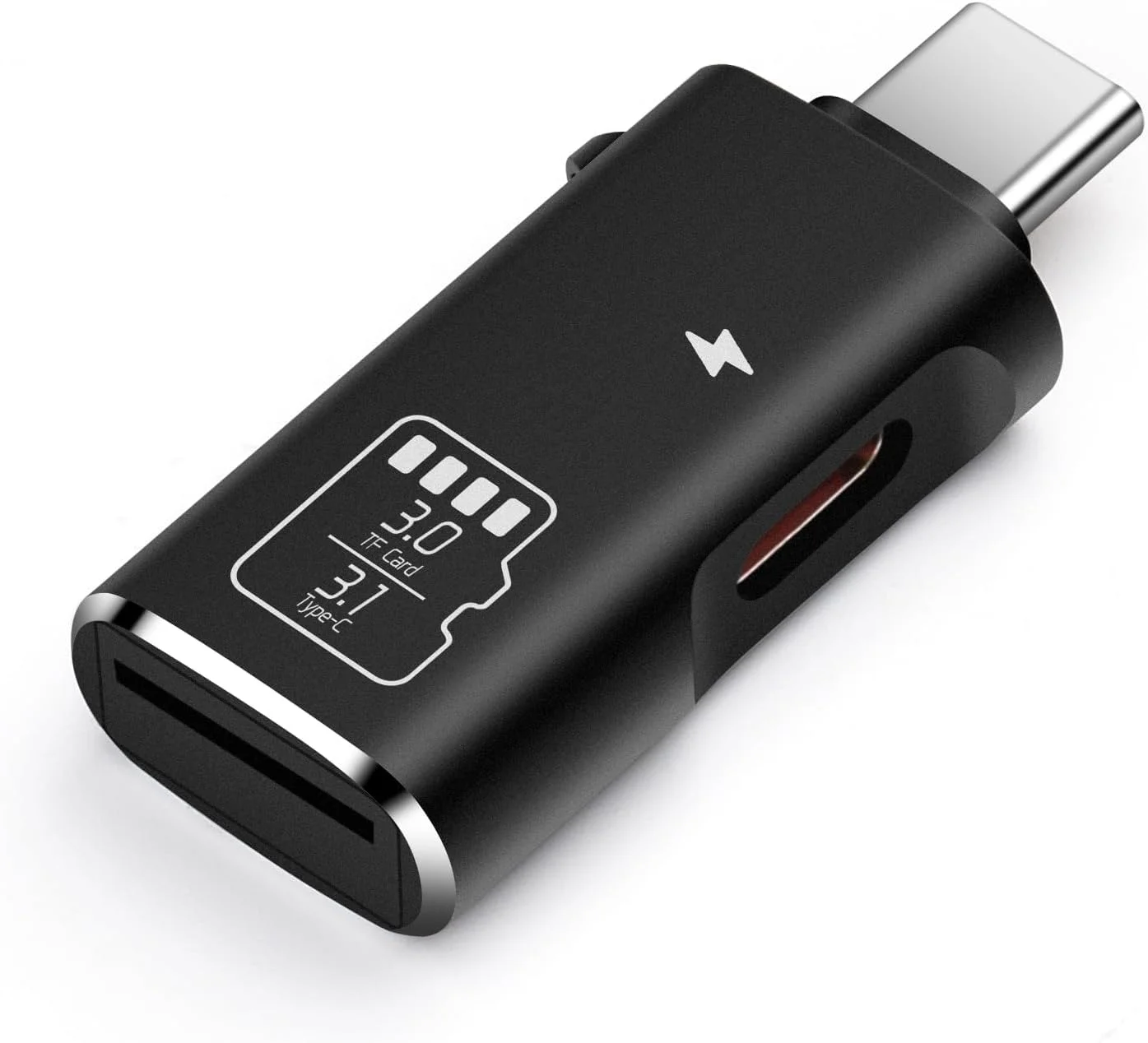 کارت خوان TF نالاکال، کارت خوان میکرو SD و شارژ PD تایپ C 15 واتی، آداپتور کارت خوان حافظه TF تایپ C سازگار با لپ تاپ ها، مک بوک، سامسونگ گلکسی (مشکی) کارت خوان TF نالاکال، کارت خوان میکرو SD و شارژ PD تایپ C 15 واتی، آداپتور کارت خوان حافظه TF تایپ C سازگار با لپ تاپ ها، مک بوک، سامسونگ گلکسی (مشکی)