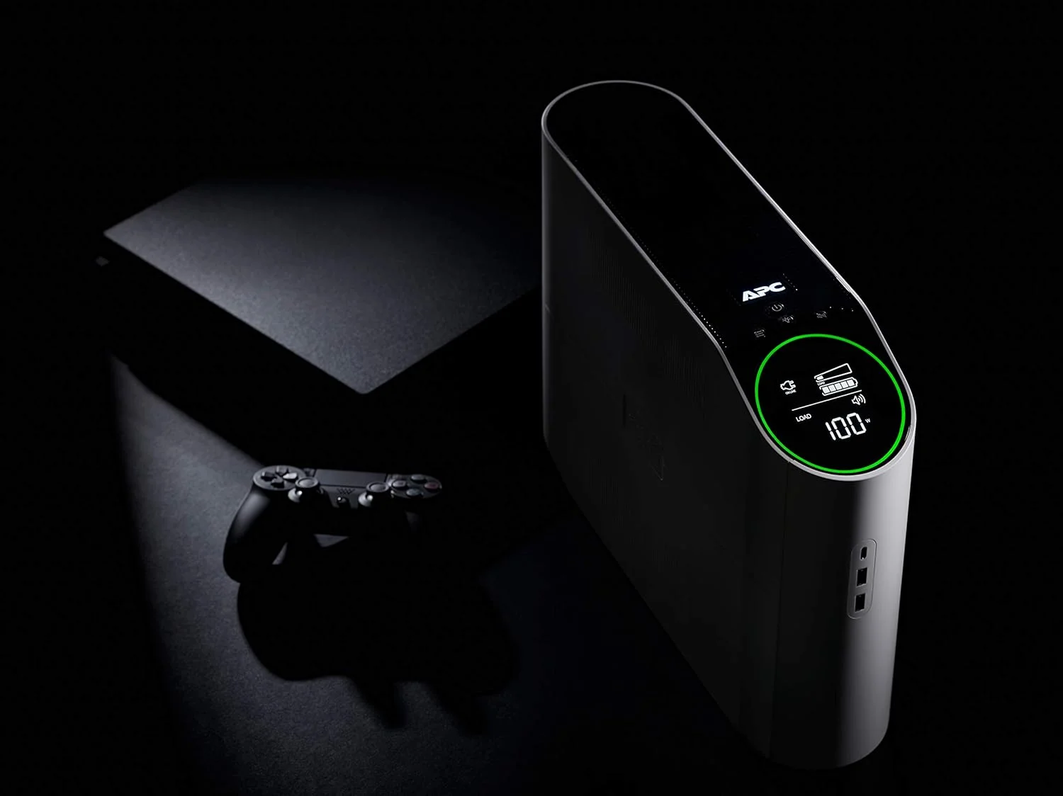 منبع تغذیه پشتیبان گیمینگ APC Back-UPS Pro، 1500VA موج سینوسی، شارژ USB-C و AVR، BGM1500-US منبع تغذیه پشتیبان گیمینگ APC Back-UPS Pro، 1500VA موج سینوسی، شارژ USB-C و AVR، BGM1500-US