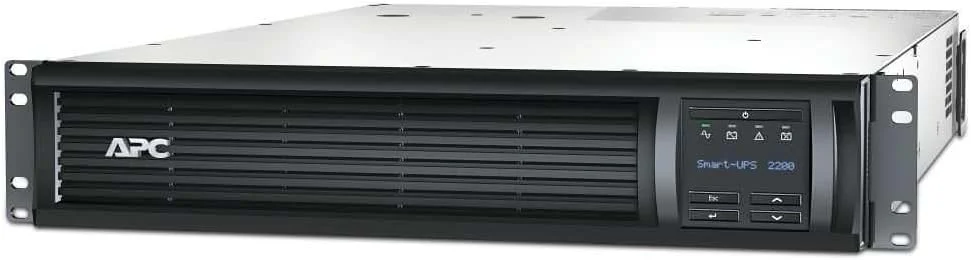 منبع تغذیه بدون وقفه (UPS) APC Smart-UPS 2200VA LCD RM 2U 230V با SmartConnect، توان خروجی 1980 وات، دارای 8 خروجی AC منبع تغذیه بدون وقفه (UPS) APC Smart-UPS 2200VA LCD RM 2U 230V با SmartConnect، توان خروجی 1980 وات، دارای 8 خروجی AC