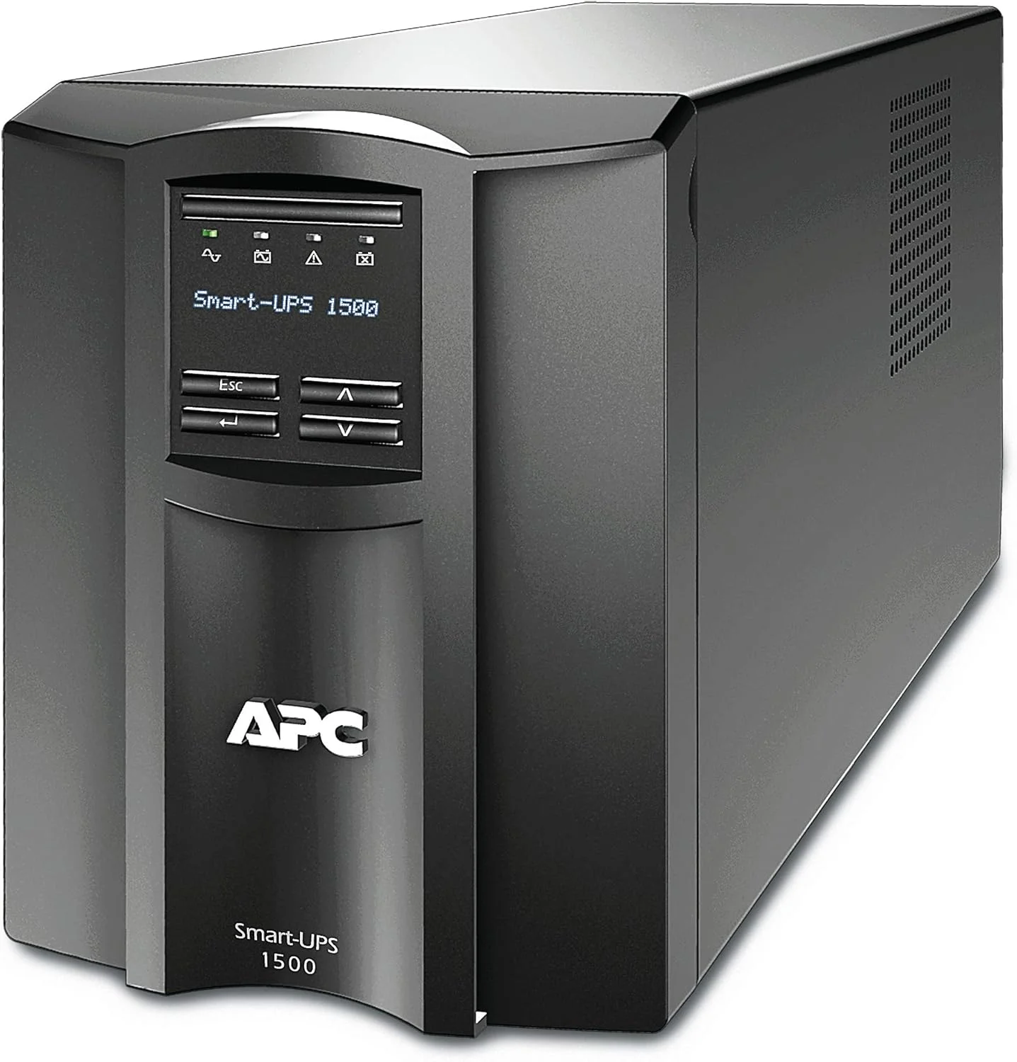 منبع تغذیه بدون وقفه APC by Schneider Electric Smart-UPS SMT-SmartConnect - SMT1500IC - 1500VA (دارای قابلیت اتصال ابری، 8 خروجی IEC-C13)، مشکی