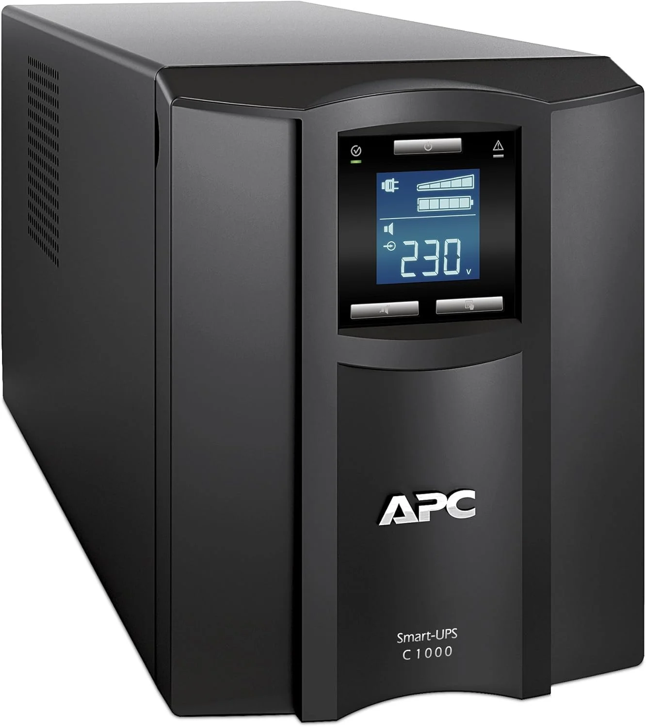 منبع تغذیه بدون وقفه APC SmartUPS C 1000VA LCD 230V مدل Tower مشکی منبع تغذیه بدون وقفه APC SmartUPS C 1000VA LCD 230V مدل Tower مشکی