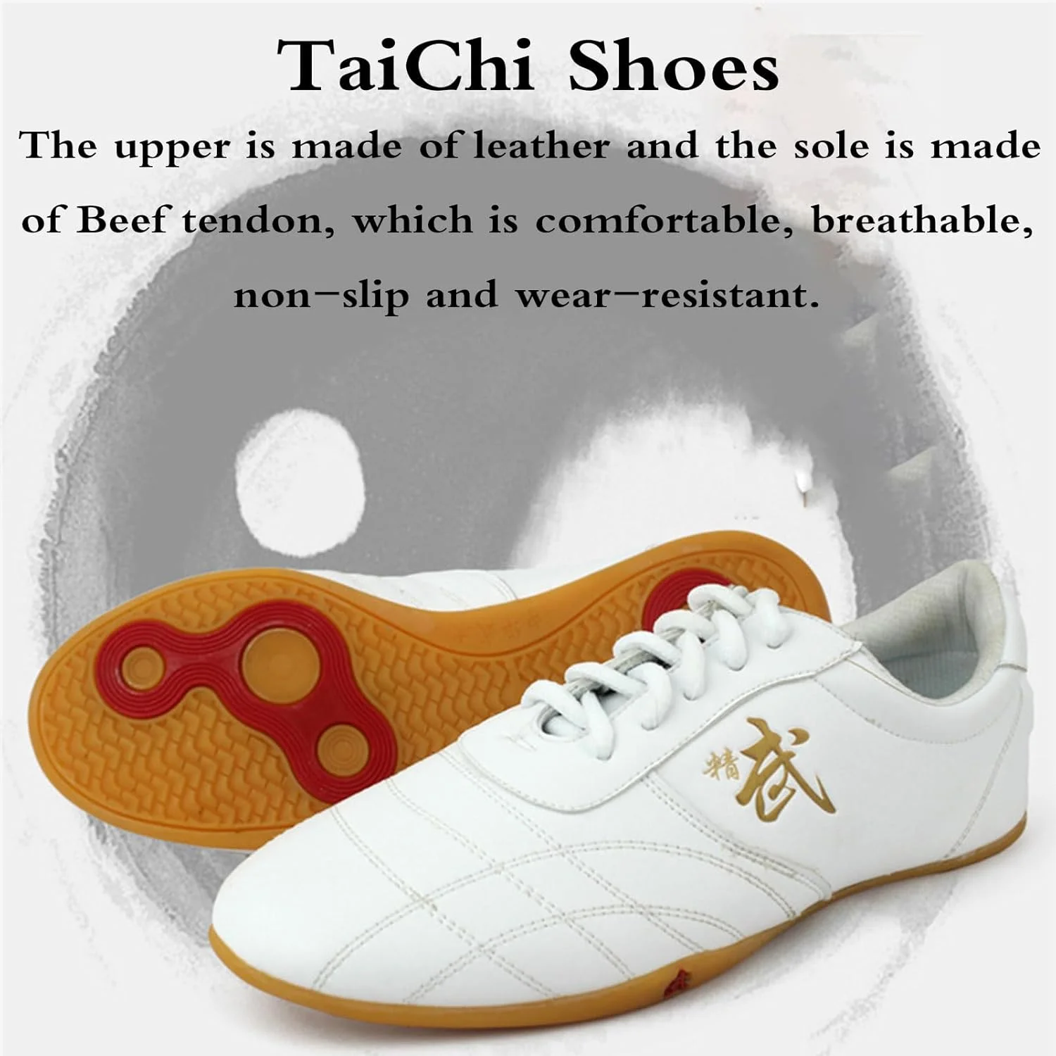 کفش تای چی ووشو کونگ فو، کفش های هنرهای رزمی سنتی برای زنان، ضد لغزش، تنفس پذیر، جذب شوک، برای تمرینات روزانه و ورزش های صبحگاهی. کفش تای چی ووشو کونگ فو، کفش های هنرهای رزمی سنتی برای زنان، ضد لغزش، تنفس پذیر، جذب شوک، برای تمرینات روزانه و ورزش های صبحگاهی.