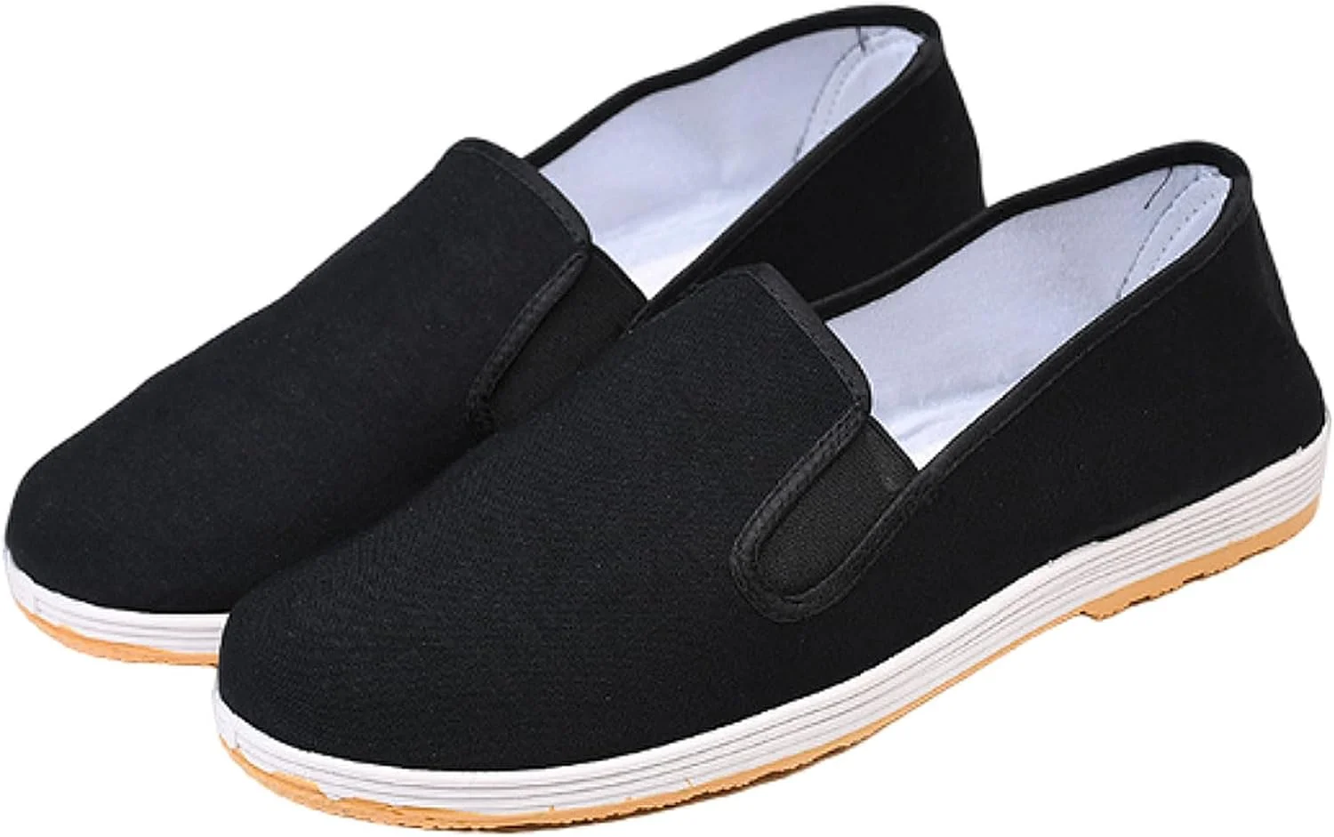 کفش پارچه ای سنتی، کفش تای چی پارچه ای، دمپایی کونگ فو سنتی هنرهای رزمی، پشتیبانی پایدار، پاهای شما را خشک نگه می دارد، برای گردش های روزانه برای پیاده روی و دویدن