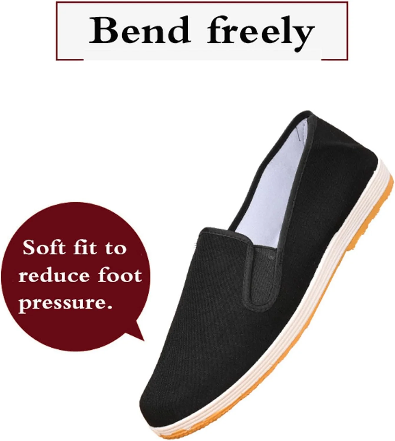 کفش پارچه ای سنتی، کفش تای چی پارچه ای، دمپایی کونگ فو سنتی هنرهای رزمی، پشتیبانی پایدار، پاهای شما را خشک نگه می دارد، برای گردش های روزانه برای پیاده روی و دویدن کفش پارچه ای سنتی، کفش تای چی پارچه ای، دمپایی کونگ فو سنتی هنرهای رزمی، پشتیبانی پایدار، پاهای شما را خشک نگه می دارد، برای گردش های روزانه برای پیاده روی و دویدن