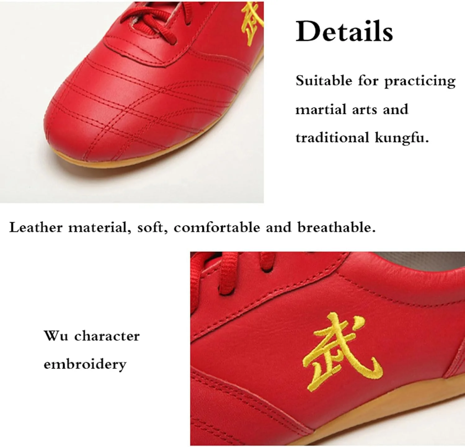 کفش های سنتی رزمی، کفش های تایچی با زیره لاستیکی، کفش برای ورزش های سنتی چینی، تجربه پوشیدن راحت، طراحی ضد لغزش، نرم و تنفس پذیر، مناسب برای کاراته و کونگ فو کفش های سنتی رزمی، کفش های تایچی با زیره لاستیکی، کفش برای ورزش های سنتی چینی، تجربه پوشیدن راحت، طراحی ضد لغزش، نرم و تنفس پذیر، مناسب برای کاراته و کونگ فو