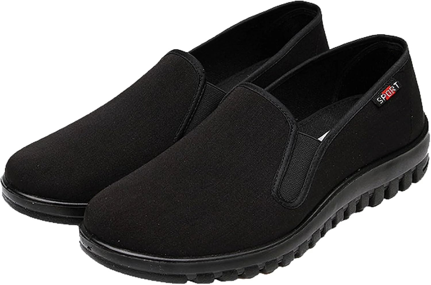 کفش پارچه ای سنتی، کفش کونگ فو پارچه ای تخت، کفش تمرینی چی گونگ، تنفسی، ضد لغزش، پوشیدن و درآوردن آسان، برای تمرینات سریع یا استفاده روزمره