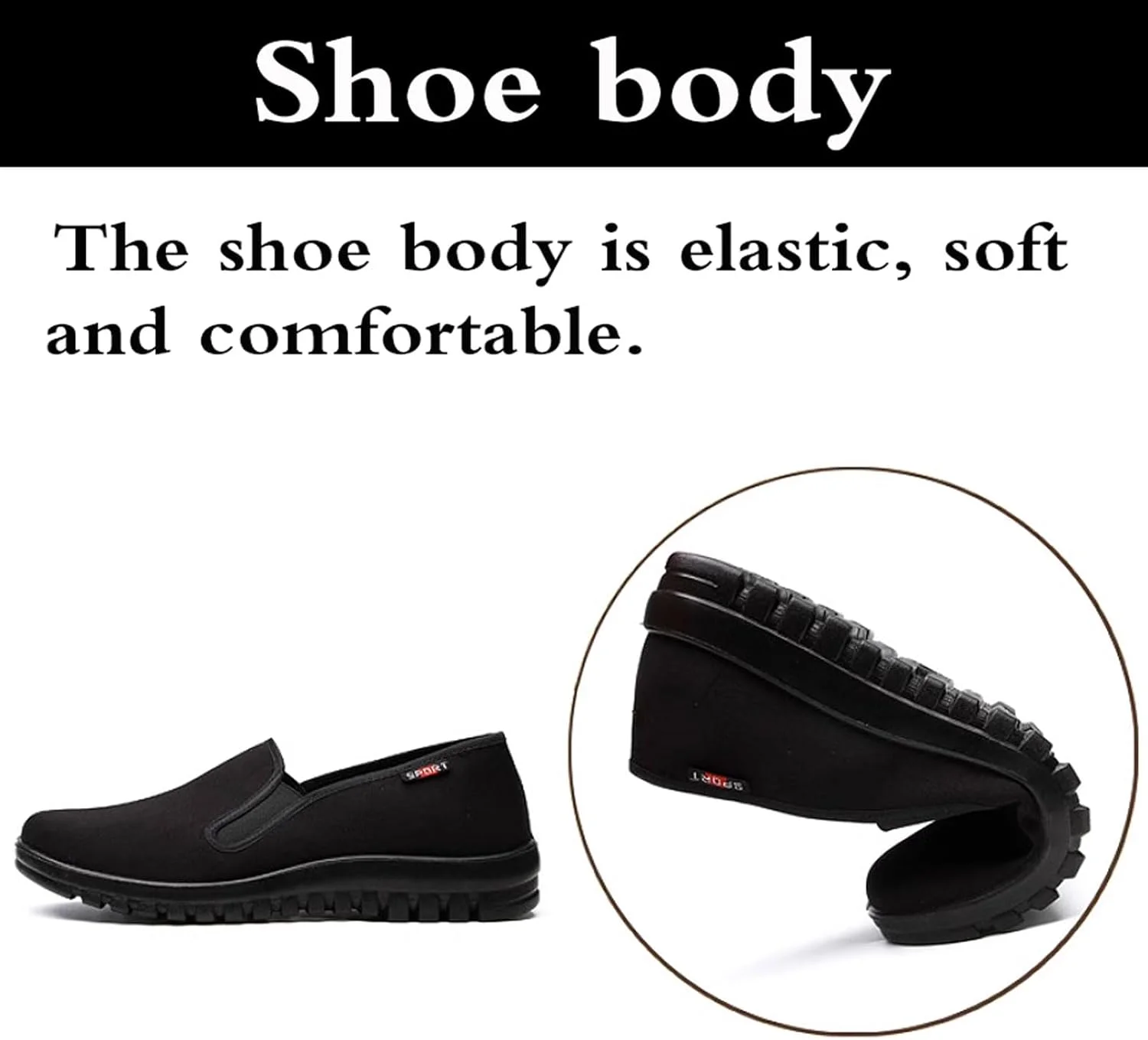 کفش پارچه ای سنتی، کفش کونگ فو پارچه ای تخت، کفش تمرینی چی گونگ، تنفسی، ضد لغزش، پوشیدن و درآوردن آسان، برای تمرینات سریع یا استفاده روزمره