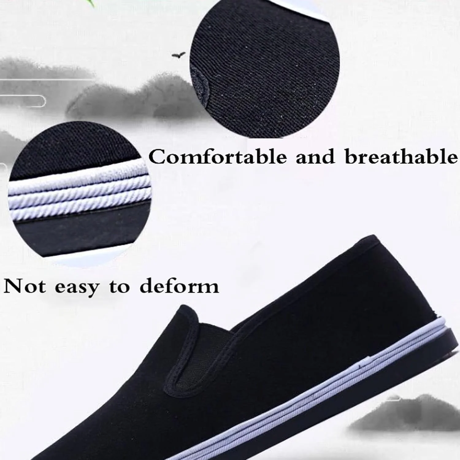 کفش پارچه ای سنتی، کفش هنرهای رزمی سنتی چینی، کفش تمرینی چی گونگ، مقاوم در برابر سایش، کشش خوب، برای گردش های روزانه، پیاده روی و دویدن کفش پارچه ای سنتی، کفش هنرهای رزمی سنتی چینی، کفش تمرینی چی گونگ، مقاوم در برابر سایش، کشش خوب، برای گردش های روزانه، پیاده روی و دویدن