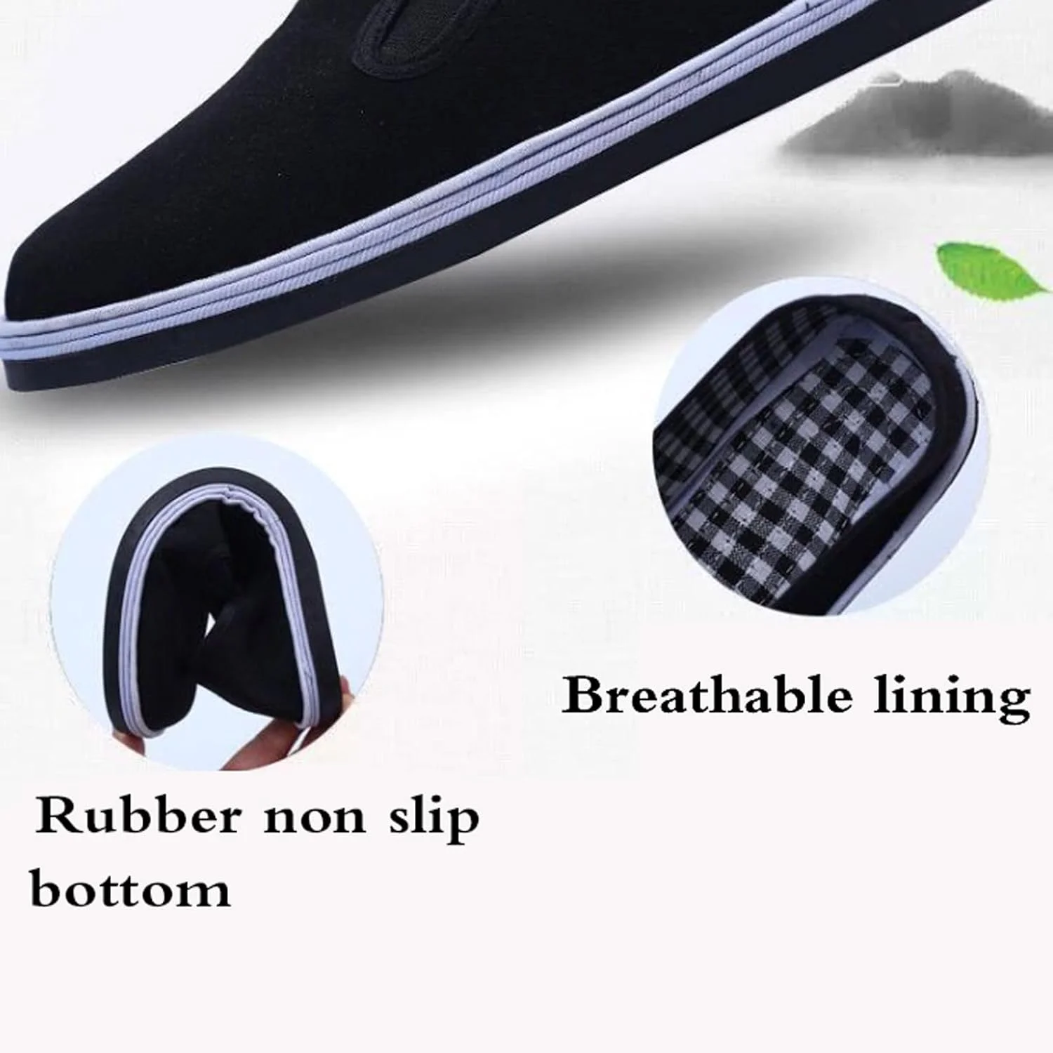 کفش پارچه ای سنتی، کفش هنرهای رزمی سنتی چینی، کفش تمرینی چی گونگ، مقاوم در برابر سایش، کشش خوب، برای گردش های روزانه، پیاده روی و دویدن کفش پارچه ای سنتی، کفش هنرهای رزمی سنتی چینی، کفش تمرینی چی گونگ، مقاوم در برابر سایش، کشش خوب، برای گردش های روزانه، پیاده روی و دویدن