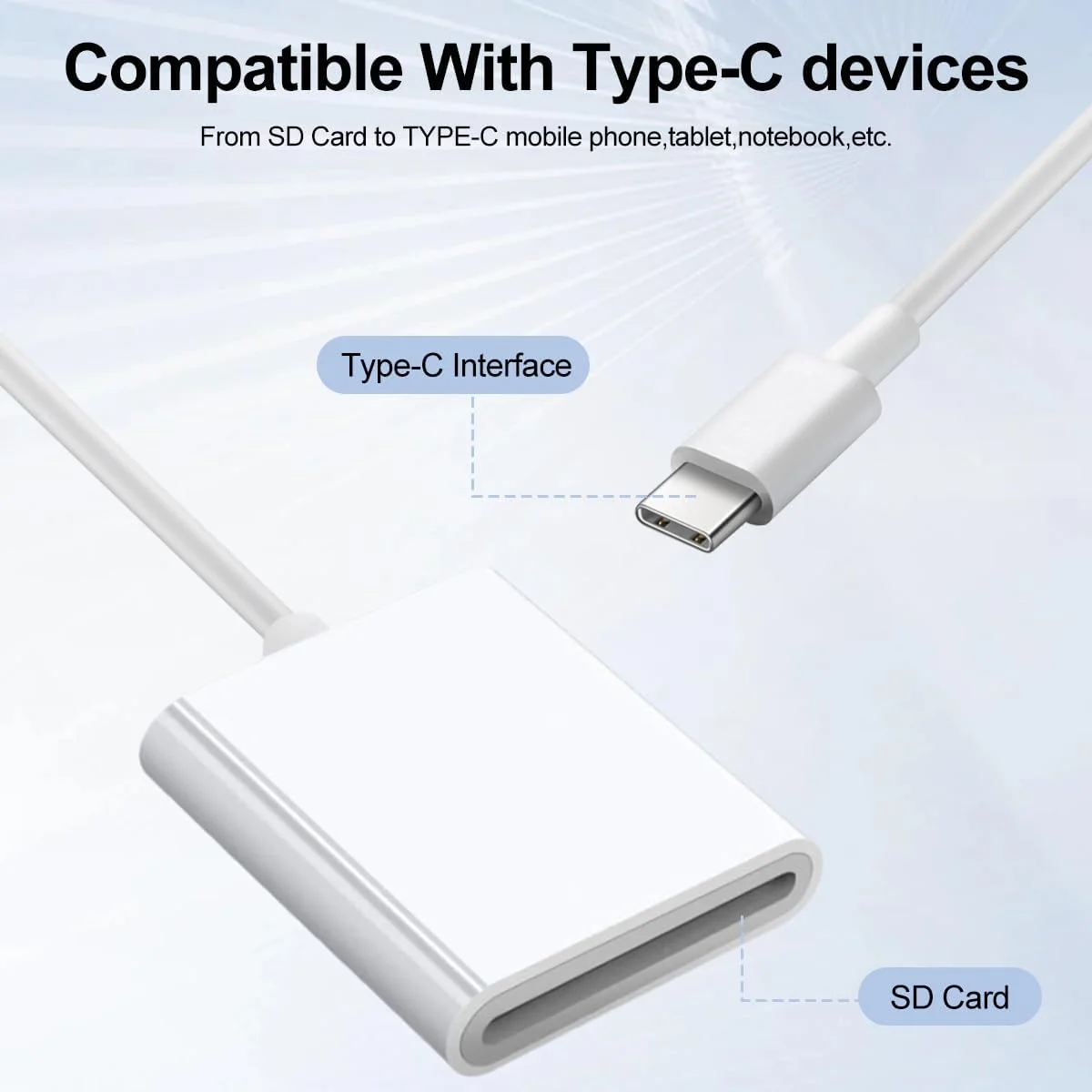 آداپتور کارت خوان حافظه USB-C به SD مدل T Tersely، سازگار با آیفون 17/16/15 پرو/مکس/پلاس، مک بوک پرو ایر 2025-2016، M2 M3 مک/آیپد پرو ایر/سرفیس، سامسونگ S25/S24/S23/Ultra/Plus، گوگل پیکسل آداپتور کارت خوان حافظه USB-C به SD مدل T Tersely، سازگار با آیفون 17/16/15 پرو/مکس/پلاس، مک بوک پرو ایر 2025-2016، M2 M3 مک/آیپد پرو ایر/سرفیس، سامسونگ S25/S24/S23/Ultra/Plus، گوگل پیکسل