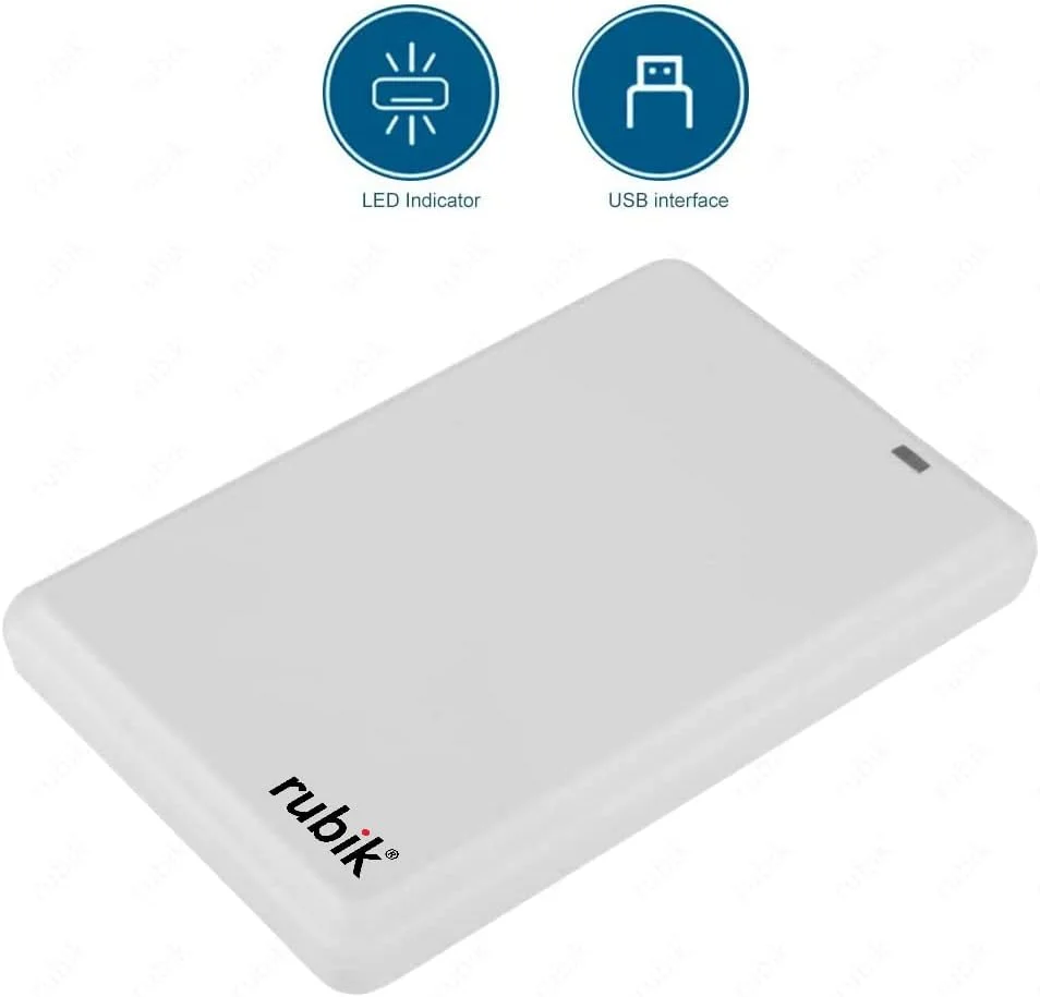دستگاه خواننده و نویسنده RFID مدل Rubik UHF با فرکانس 902-928 مگاهرتز و 865-868 مگاهرتز با برد بلند ISO18000-6C برای کارت ها، تگ ها و برچسب های فرکانس بالا دستگاه خواننده و نویسنده RFID مدل Rubik UHF با فرکانس 902-928 مگاهرتز و 865-868 مگاهرتز با برد بلند ISO18000-6C برای کارت ها، تگ ها و برچسب های فرکانس بالا