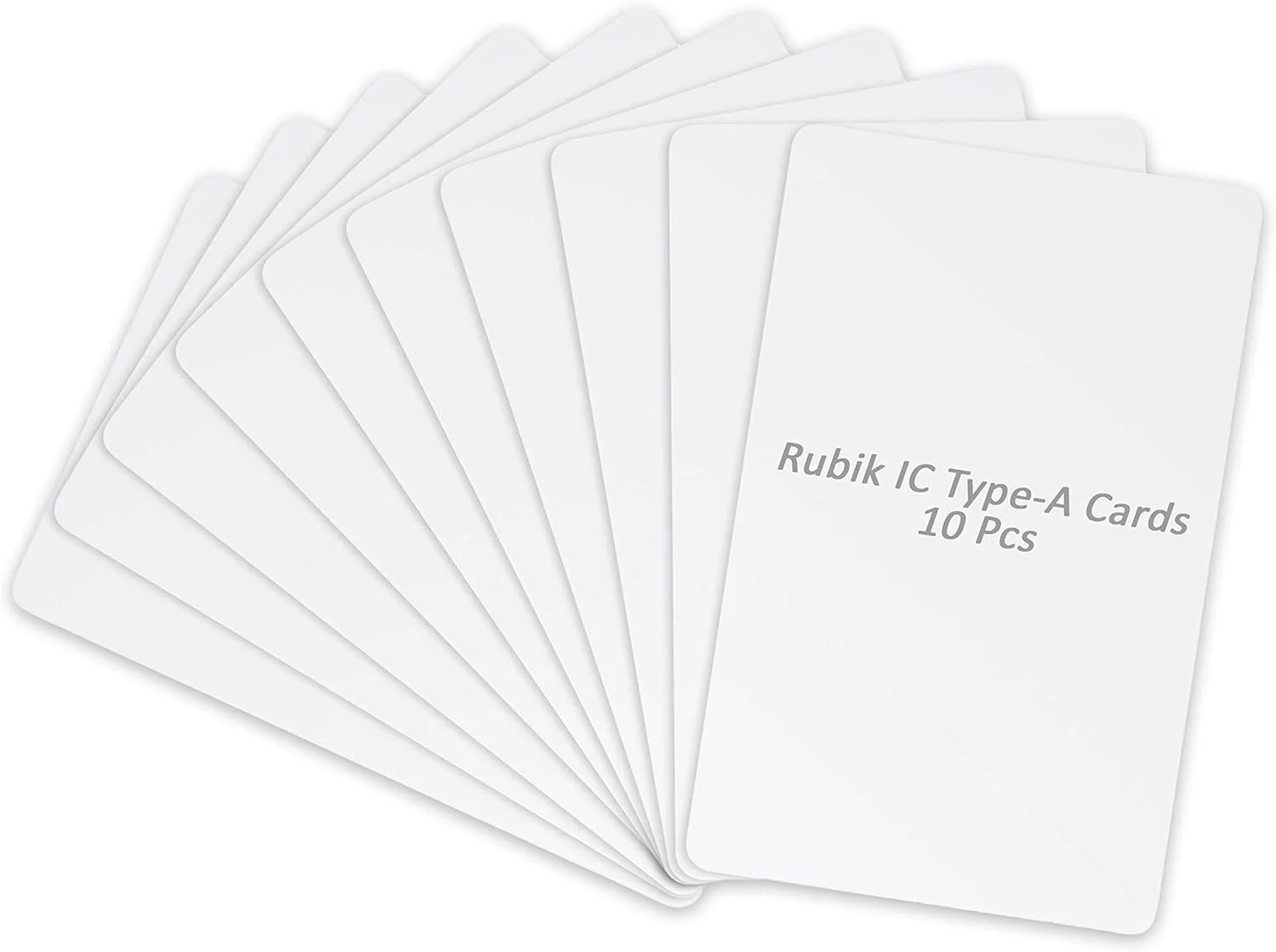 کارت کلید RFID روبیک مدل IC Type-A بسته 10 عددی مناسب دستگاه کپی/خواننده/نویسنده/تکثیر کننده RFID (10 عدد کارت IC Type-A)