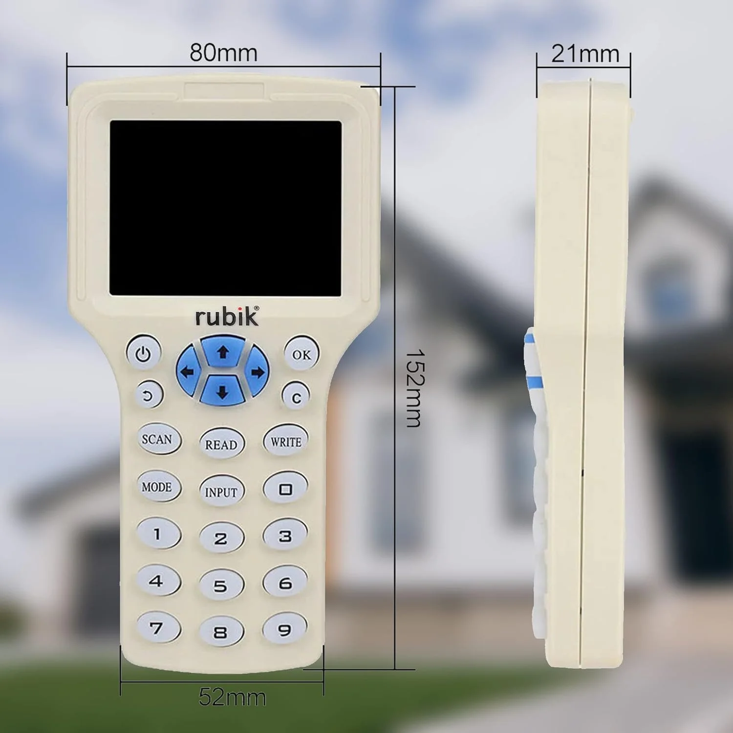 دستگاه کپی، خواندن و نوشتن کارت RFID روبیک برای IC نوع A، ID-125Khz، HID-125Khz، Mifare 13.56Mhz (بسته دستگاه) دستگاه کپی، خواندن و نوشتن کارت RFID روبیک برای IC نوع A، ID-125Khz، HID-125Khz، Mifare 13.56Mhz (بسته دستگاه)