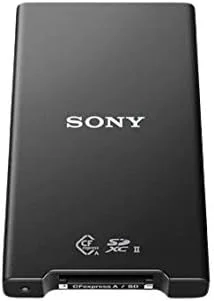 کارت خوان حافظه سونی مدل MRW-G2 USB 3.2 Gen 1 (3.1 Gen 1) Type-A/Type-C داخلی مشکی کارت خوان حافظه سونی مدل MRW-G2 USB 3.2 Gen 1 (3.1 Gen 1) Type-A/Type-C داخلی مشکی