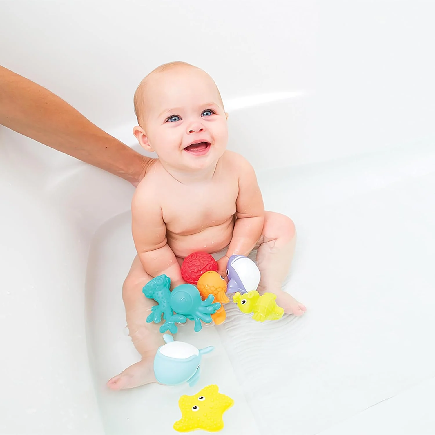 اسباب بازی های آب پاش حمام آکواریومی | اسباب بازی حمام کودک |