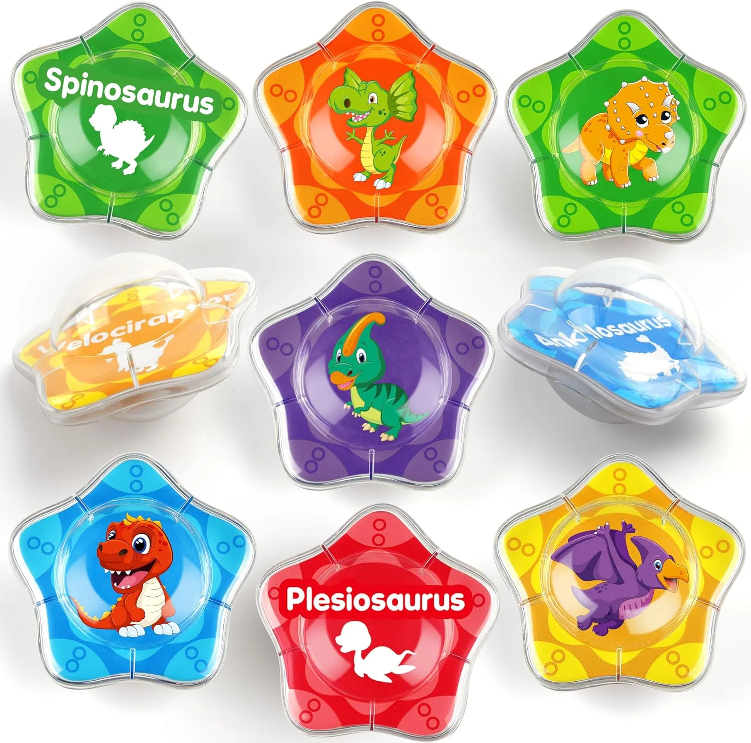 Coogam مجموعه 12 عددی اسباب بازی حمام دایناسور، مجموعه اسباب بازی شناور دایناسور برای استخر آب، ساحل، دوش، هدیه اسباب بازی آموزشی مونته سوری برای کودکان پیش دبستانی 2، 3، 4 ساله Coogam مجموعه 12 عددی اسباب بازی حمام دایناسور، مجموعه اسباب بازی شناور دایناسور برای استخر آب، ساحل، دوش، هدیه اسباب بازی آموزشی مونته سوری برای کودکان پیش دبستانی 2، 3، 4 ساله