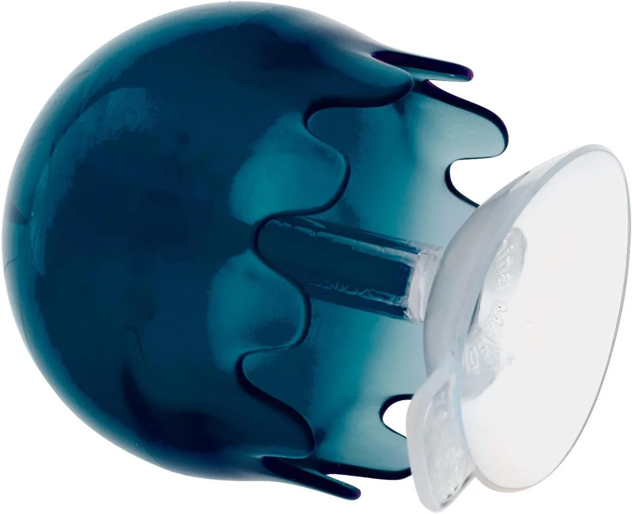 اسباب بازی های حمام چسبانکی بون - اسباب بازی های حسی کودک برای وان حمام - چسبانک عروس دریایی برای زمان حمام - سرمه ای/مرجانی - مناسب نوزاد و کودک نوپا - 9 عدد - مناسب برای 12 ماه به بالا