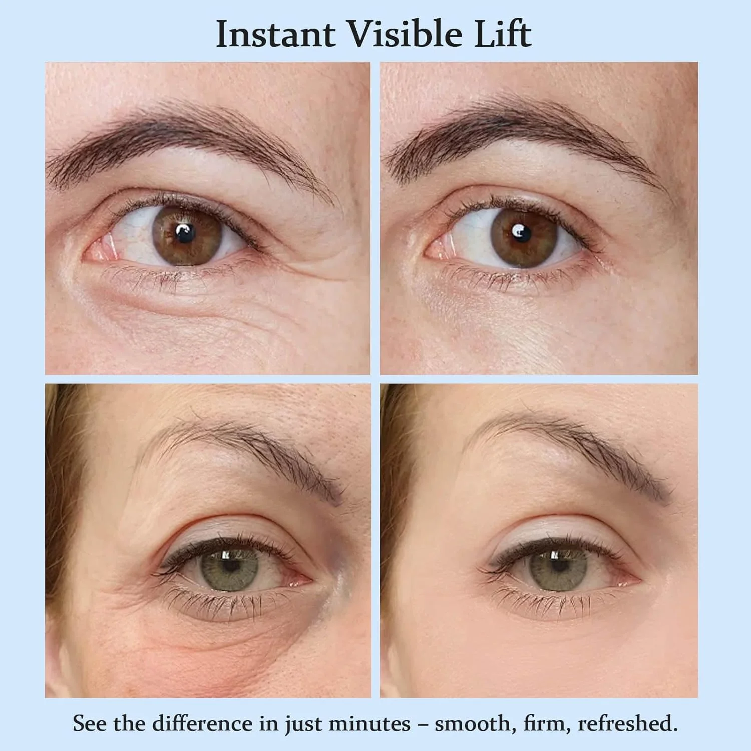 کرم سفت کننده دور چشم پرفکشن LBOYLOVE® – کرم سفت کننده فوری و موقت زیر چشم، فرمول استفاده آسان و پف کردگی، 20 میلی لیتر کرم سفت کننده دور چشم پرفکشن LBOYLOVE® – کرم سفت کننده فوری و موقت زیر چشم، فرمول استفاده آسان و پف کردگی، 20 میلی لیتر