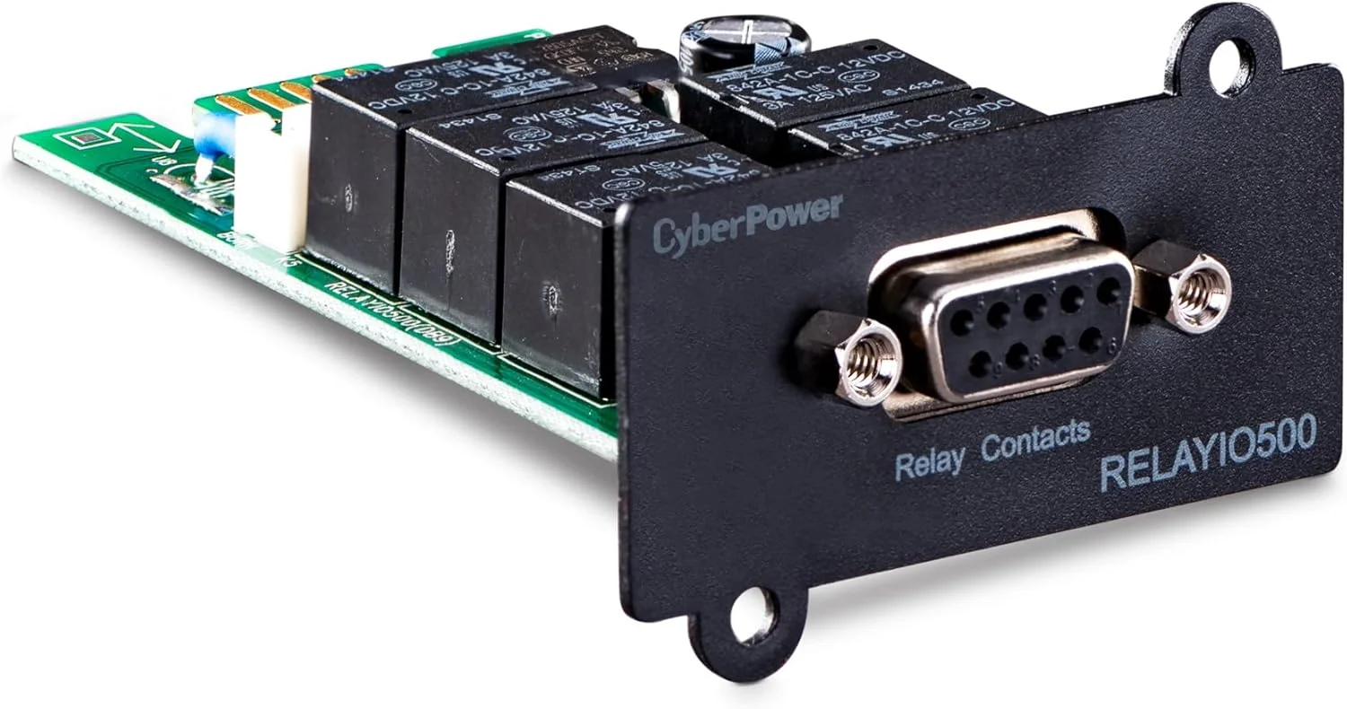 کارت مدیریت شبکه CyberPower RELAYIO500 برای دستگاه و سرور