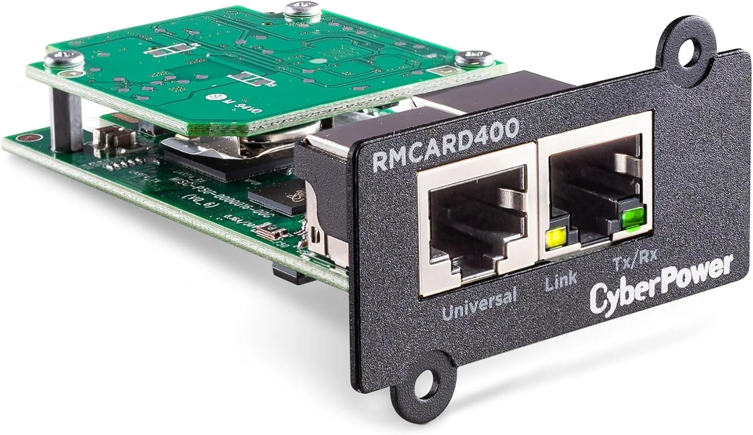 راهکار شبکه 100 مگابیتی Cyberpower RMCARD400 - SNMP/HTTP برای تمام سری های PR، OR و OLS/OLS