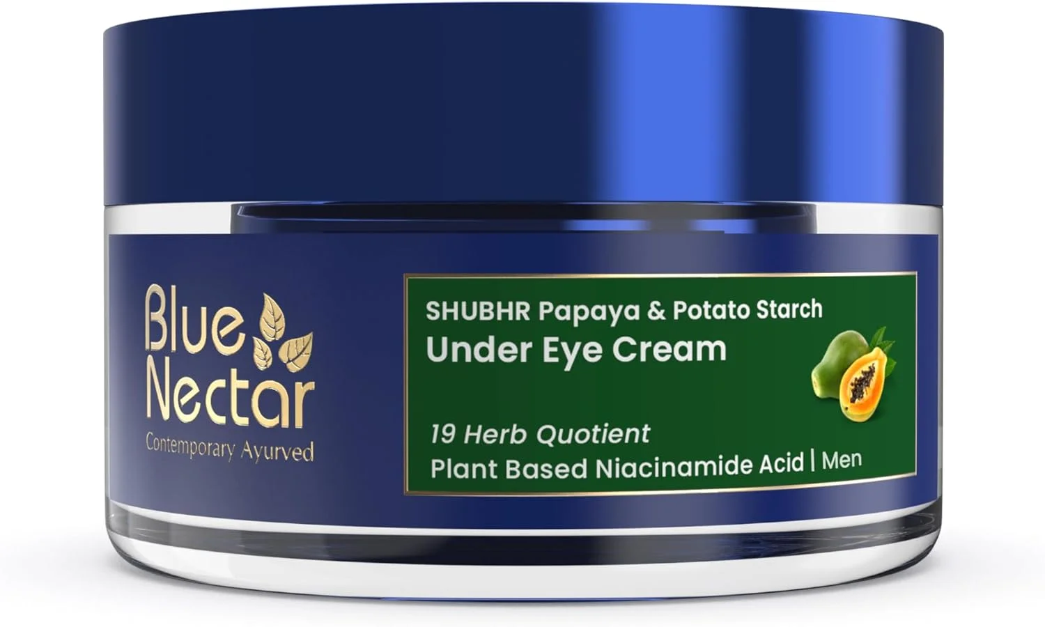 کرم دور چشم بلو نکتار برای تیرگی دور چشم آقایان | کرم نیاسینامید طبیعی از پاپایا و سیب زمینی | موثر برای چروک، خطوط ریز و پف (18 گیاه، 15 گرم) کرم دور چشم بلو نکتار برای تیرگی دور چشم آقایان | کرم نیاسینامید طبیعی از پاپایا و سیب زمینی | موثر برای چروک، خطوط ریز و پف (18 گیاه، 15 گرم)