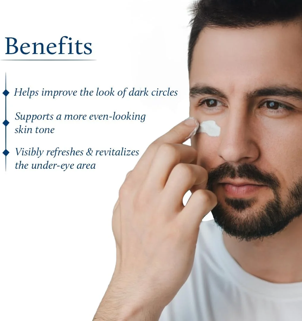 کرم دور چشم بلو نکتار برای تیرگی دور چشم آقایان | کرم نیاسینامید طبیعی از پاپایا و سیب زمینی | موثر برای چروک، خطوط ریز و پف (18 گیاه، 15 گرم) کرم دور چشم بلو نکتار برای تیرگی دور چشم آقایان | کرم نیاسینامید طبیعی از پاپایا و سیب زمینی | موثر برای چروک، خطوط ریز و پف (18 گیاه، 15 گرم)