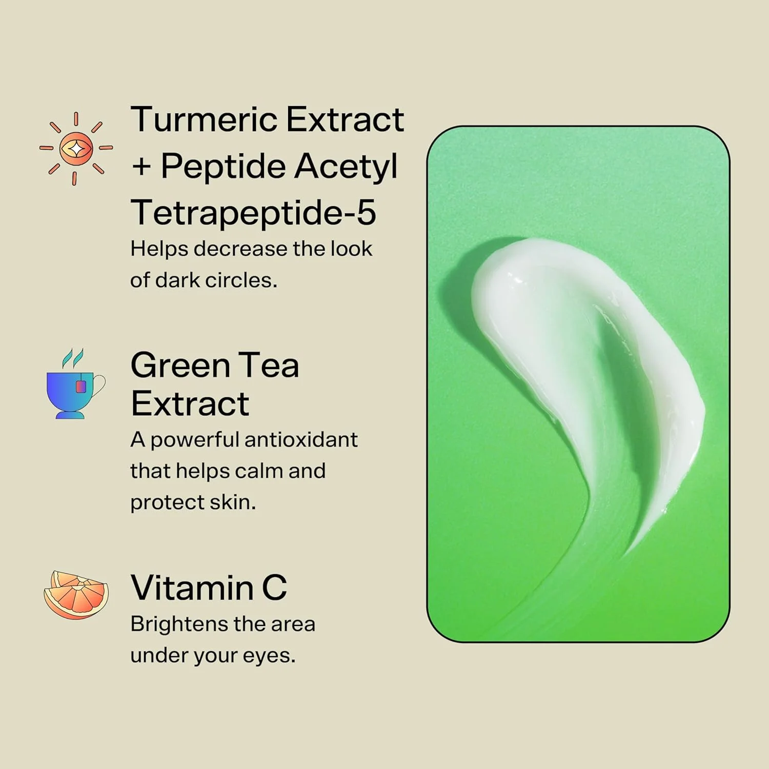 کرم دور چشم روشن کننده Bubble Skincare Morning Rays - کرم دور چشم ویتامین C برای سیاهی و پف زیر چشم - غنی شده با عصاره چای سبز برای آرامش، محافظت و تسکین پوست (15 میلی لیتر) کرم دور چشم روشن کننده Bubble Skincare Morning Rays - کرم دور چشم ویتامین C برای سیاهی و پف زیر چشم - غنی شده با عصاره چای سبز برای آرامش، محافظت و تسکین پوست (15 میلی لیتر)