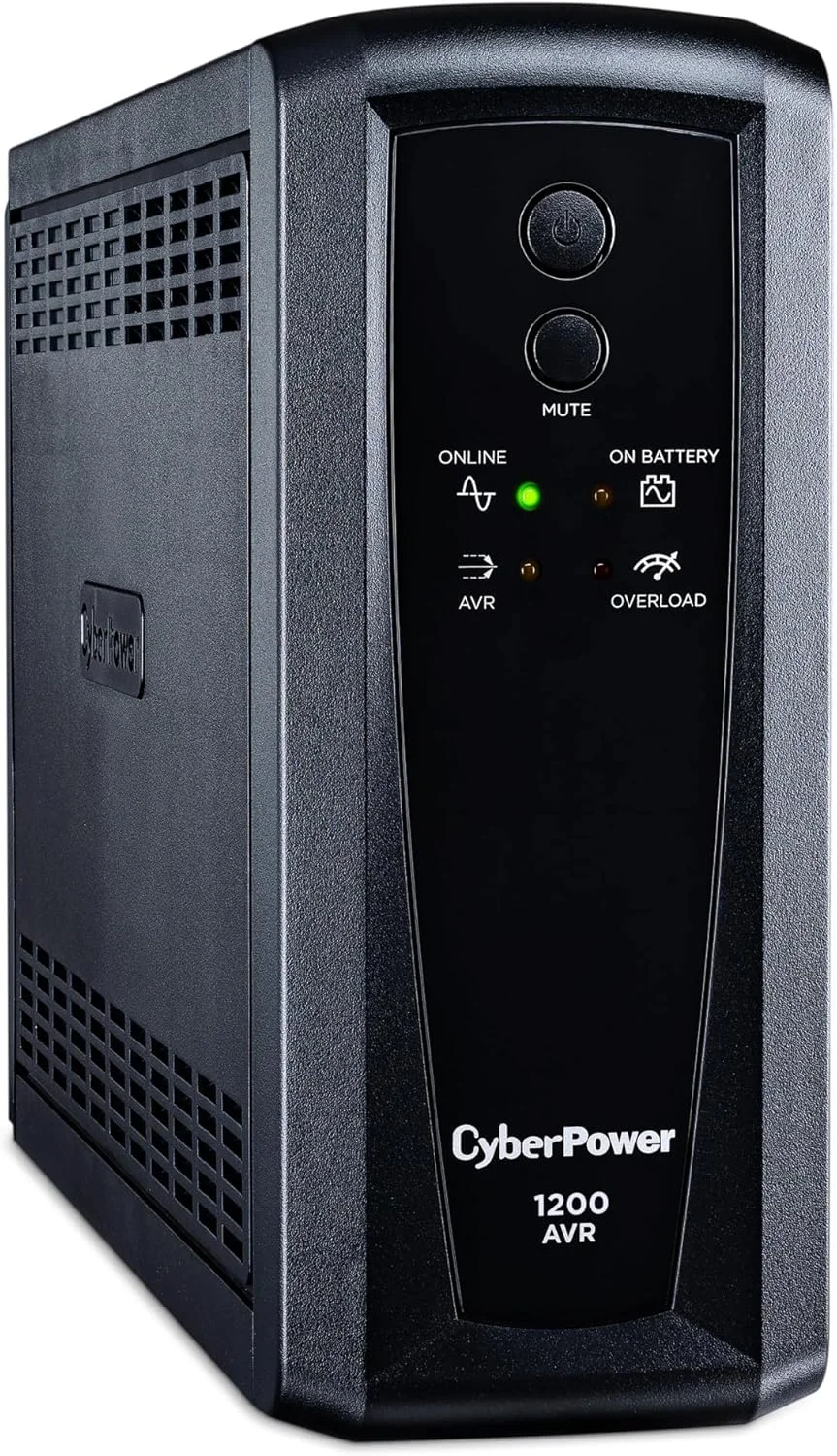 سیستم یو پی اس CyberPower CP1200AVR AVR، 1200VA/720W، 10 خروجی، مینی تاور