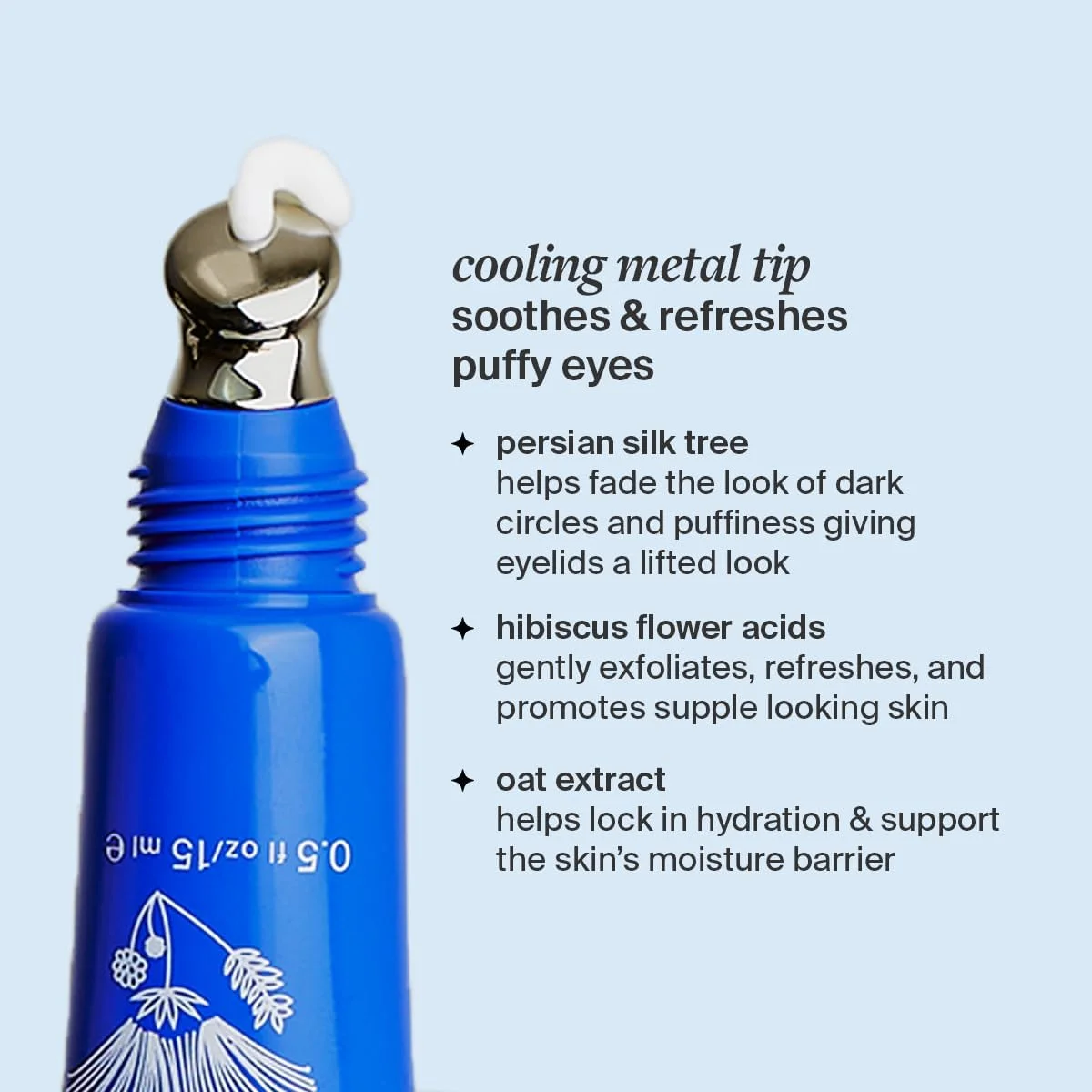 کرم دور چشم احیا کننده Cocokind، کاهش پف و خطوط ریز، کرم برای ناحیه دور چشم سفت تر و روشن تر، آبرسان با نوک فلزی خنک کننده، 15 میلی لیتر کرم دور چشم احیا کننده Cocokind، کاهش پف و خطوط ریز، کرم برای ناحیه دور چشم سفت تر و روشن تر، آبرسان با نوک فلزی خنک کننده، 15 میلی لیتر