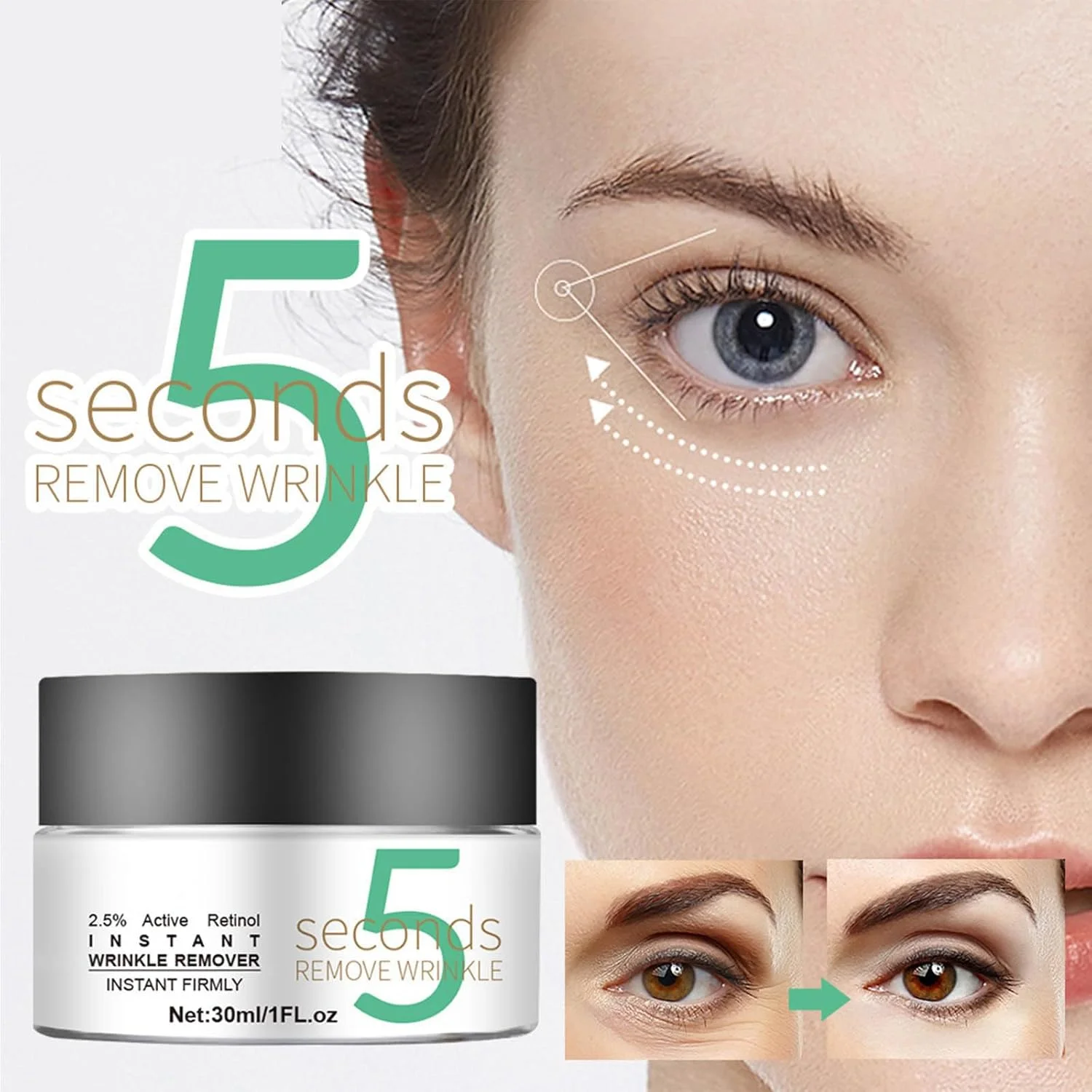 کرم دور چشم آزونی، کرم مرطوب کننده دور چشم، فرمول ضد پیری با کافئین، رتینول و کلاژن، برای سیاهی و پف زیر چشم، کیسه های زیر چشم، چین و چروک و خطوط ریز، درمان و آبرسانی پوست کرم دور چشم آزونی، کرم مرطوب کننده دور چشم، فرمول ضد پیری با کافئین، رتینول و کلاژن، برای سیاهی و پف زیر چشم، کیسه های زیر چشم، چین و چروک و خطوط ریز، درمان و آبرسانی پوست