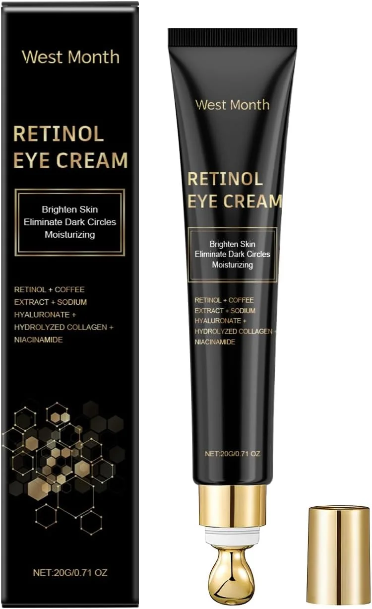 کرم دور چشم ضد پیری برای سیاهی و پف، درمان آبرسان زیر چشم با اسید هیالورونیک و کافئین، صاف کننده خطوط ریز، روشن کننده و سفت کننده ناحیه چشم، 20 میلی لیتر مراقبت روزانه از پوست برای آقایان و بانوان کرم دور چشم ضد پیری برای سیاهی و پف، درمان آبرسان زیر چشم با اسید هیالورونیک و کافئین، صاف کننده خطوط ریز، روشن کننده و سفت کننده ناحیه چشم، 20 میلی لیتر مراقبت روزانه از پوست برای آقایان و بانوان