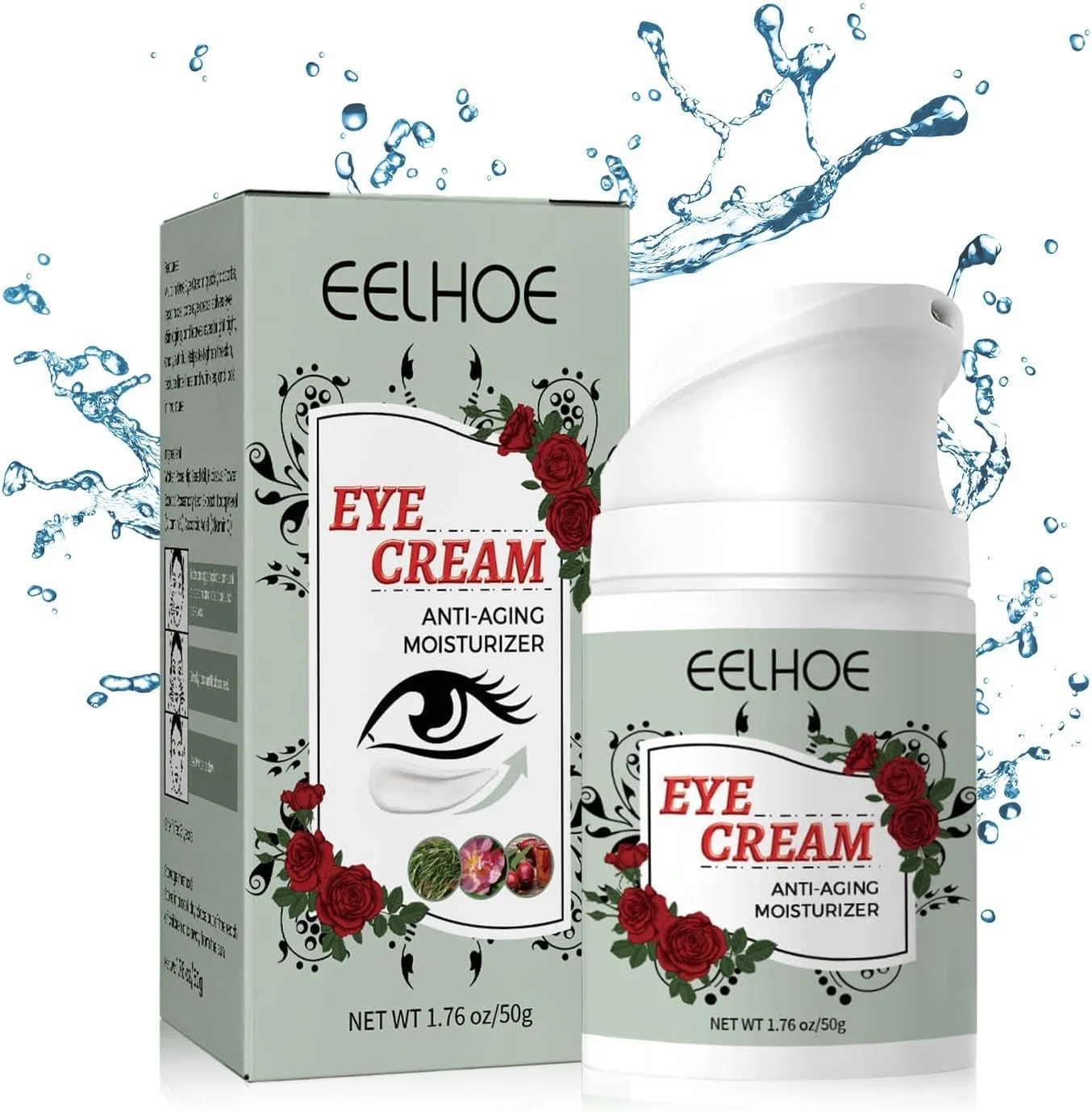 کرم دور چشم ضد پیری، کاهش دهنده چین و چروک، پف زیر چشم، کیسه ها و حلقه های تیره، فرمول مرطوب کننده با مواد طبیعی، بهبود خشکی پوست، صاف کننده خطوط ریز، روشن کننده ناحیه چشم کرم دور چشم ضد پیری، کاهش دهنده چین و چروک، پف زیر چشم، کیسه ها و حلقه های تیره، فرمول مرطوب کننده با مواد طبیعی، بهبود خشکی پوست، صاف کننده خطوط ریز، روشن کننده ناحیه چشم