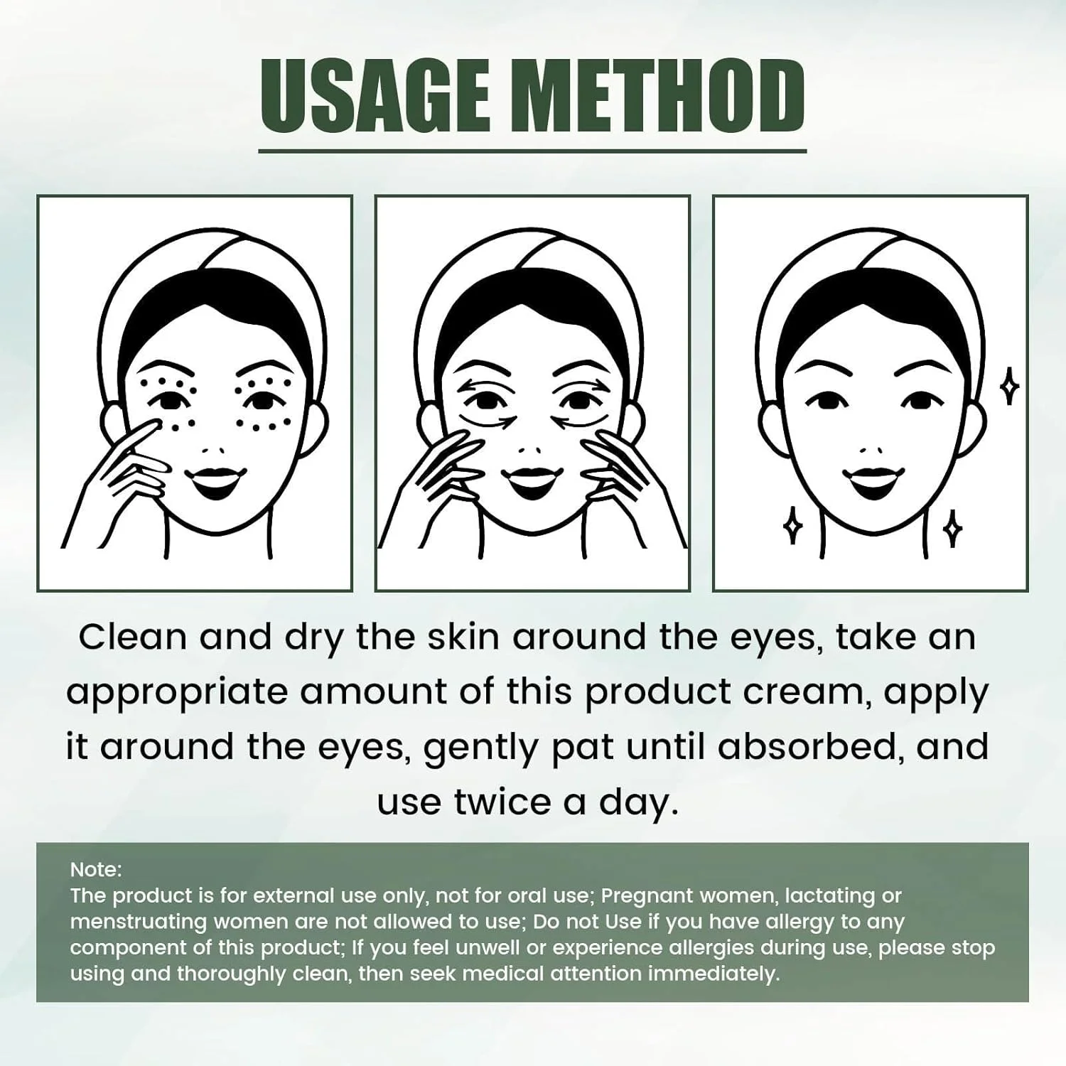 کرم دور چشم ضد پیری، کاهش دهنده چین و چروک، پف زیر چشم، کیسه ها و حلقه های تیره، فرمول مرطوب کننده با مواد طبیعی، بهبود خشکی پوست، صاف کننده خطوط ریز، روشن کننده ناحیه دور چشم