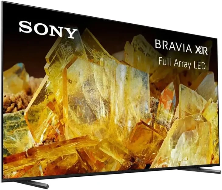 تلویزیون 85 اینچی سونی X90L مدل XR-85X90L: تلویزیون هوشمند 4K UHD Google با آرایه کامل LED BRAVIA XR - مدل 2023 - نسخه بین المللی