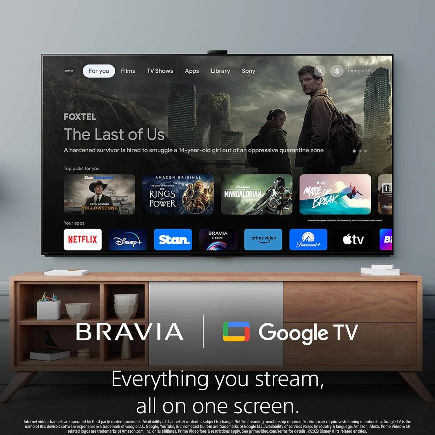 تلویزیون هوشمند 75 اینچی سونی BRAVIA 4K UHD LED Google TV - مدل KD-75X80L (مدل 2023) - نسخه امارات تلویزیون هوشمند 75 اینچی سونی BRAVIA 4K UHD LED Google TV - مدل KD-75X80L (مدل 2023) - نسخه امارات