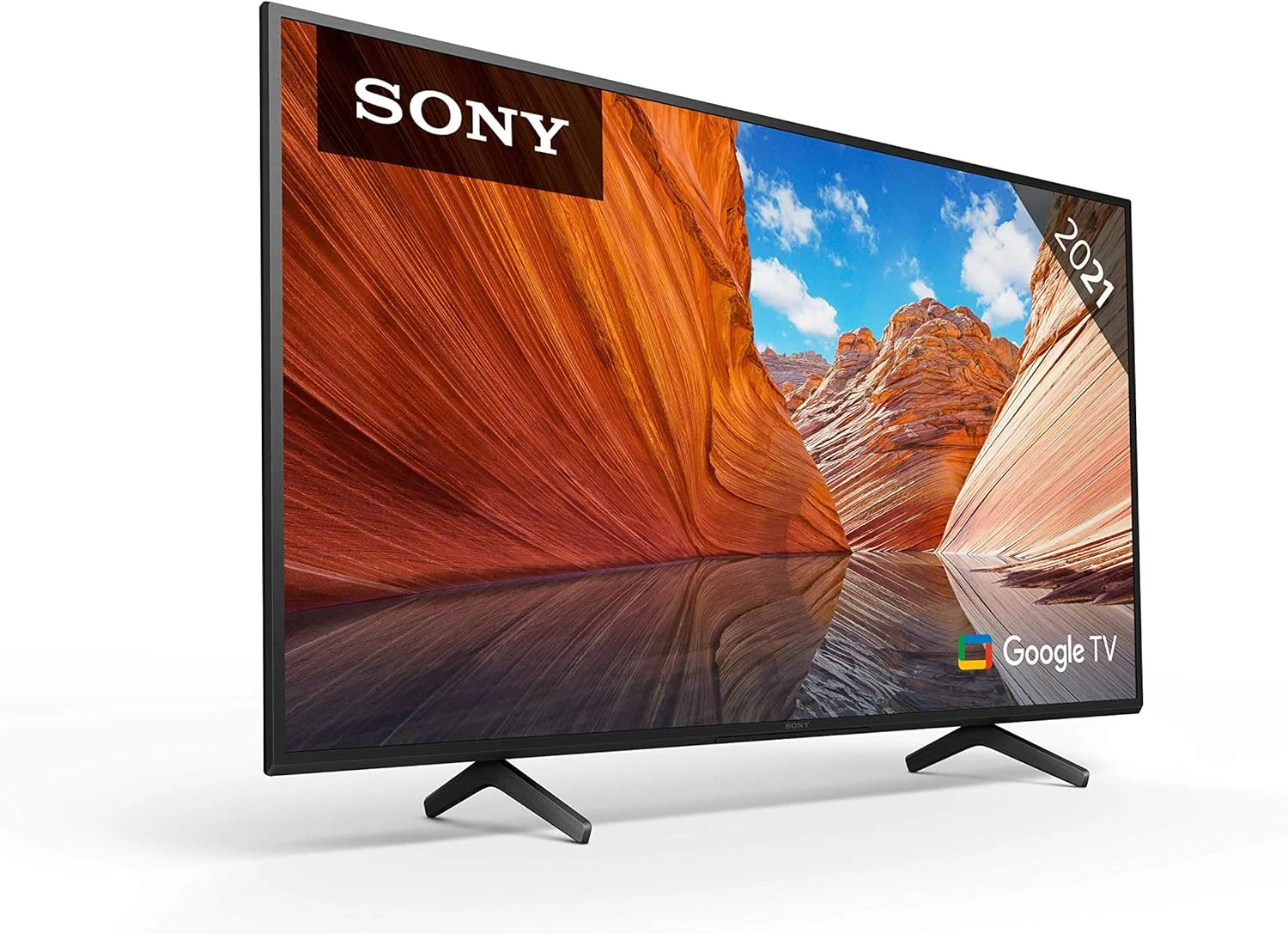 تلویزیون سونی BRAVIA KD55X80J - سایز 55 اینچ - LED - 4K Ultra HD (UHD) - High Dynamic Range (HDR) - نسخه بین المللی (بازسازی شده)