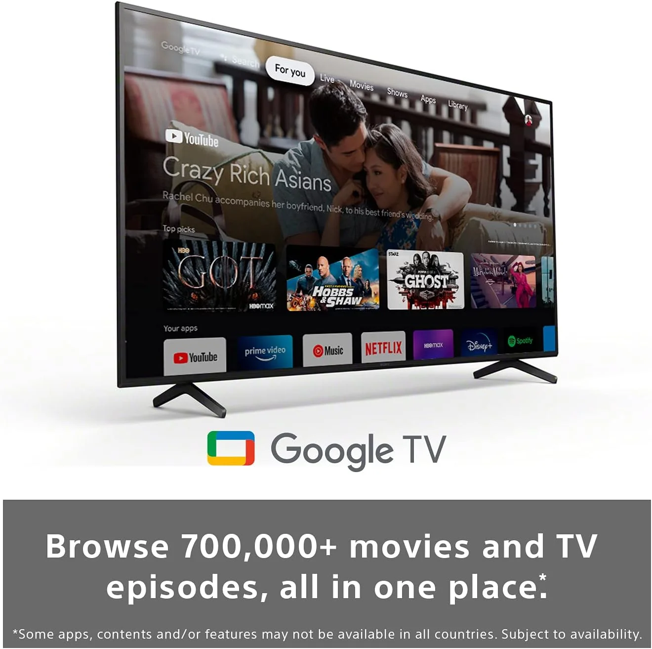 تلویزیون سونی BRAVIA KD55X80J - سایز 55 اینچ - LED - 4K Ultra HD (UHD) - High Dynamic Range (HDR) - نسخه بین المللی (بازسازی شده)