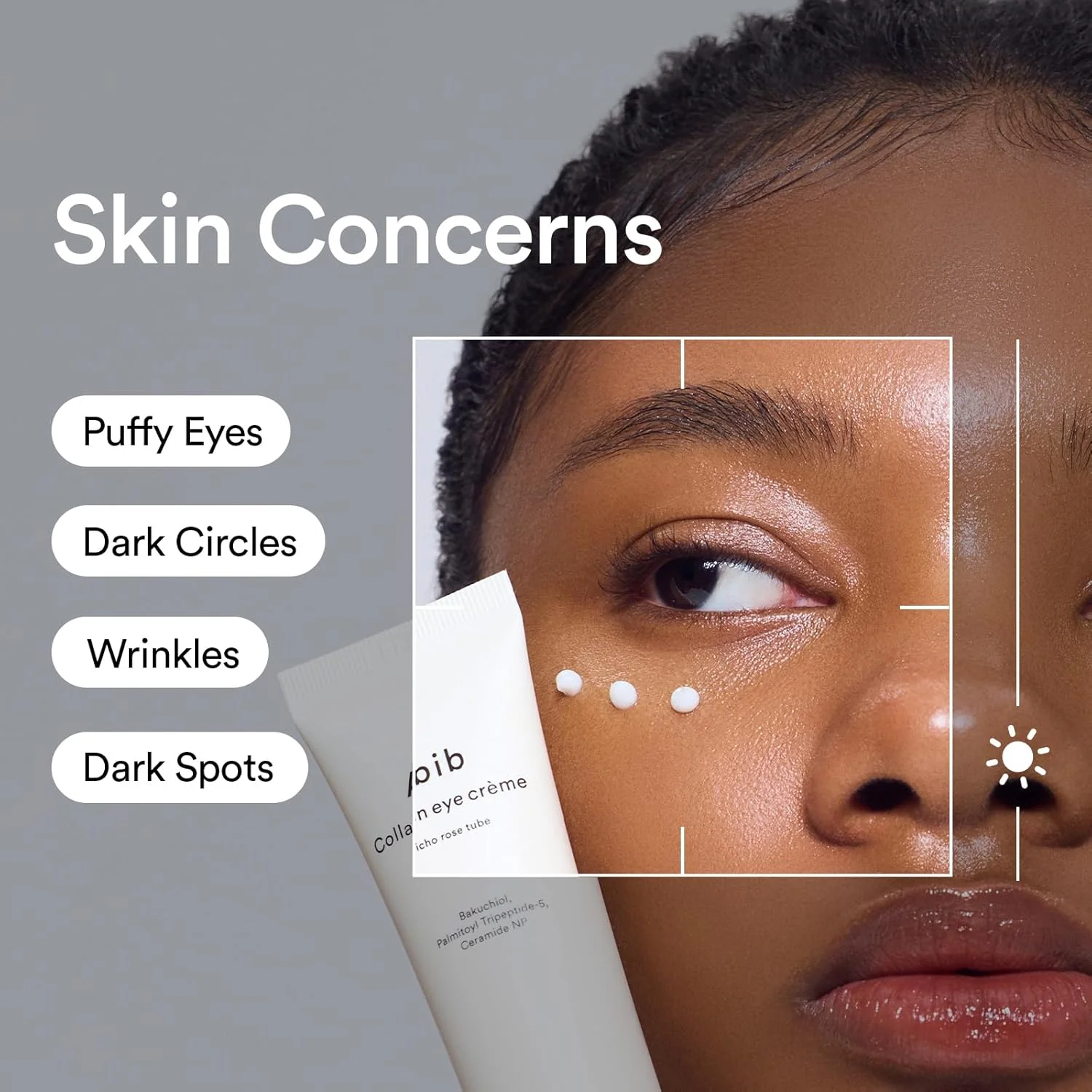 کرم دور چشم کلاژن Abib حاوی عصاره رز جریکو، مناسب سیاهی و پف زیر چشم و خطوط ریز