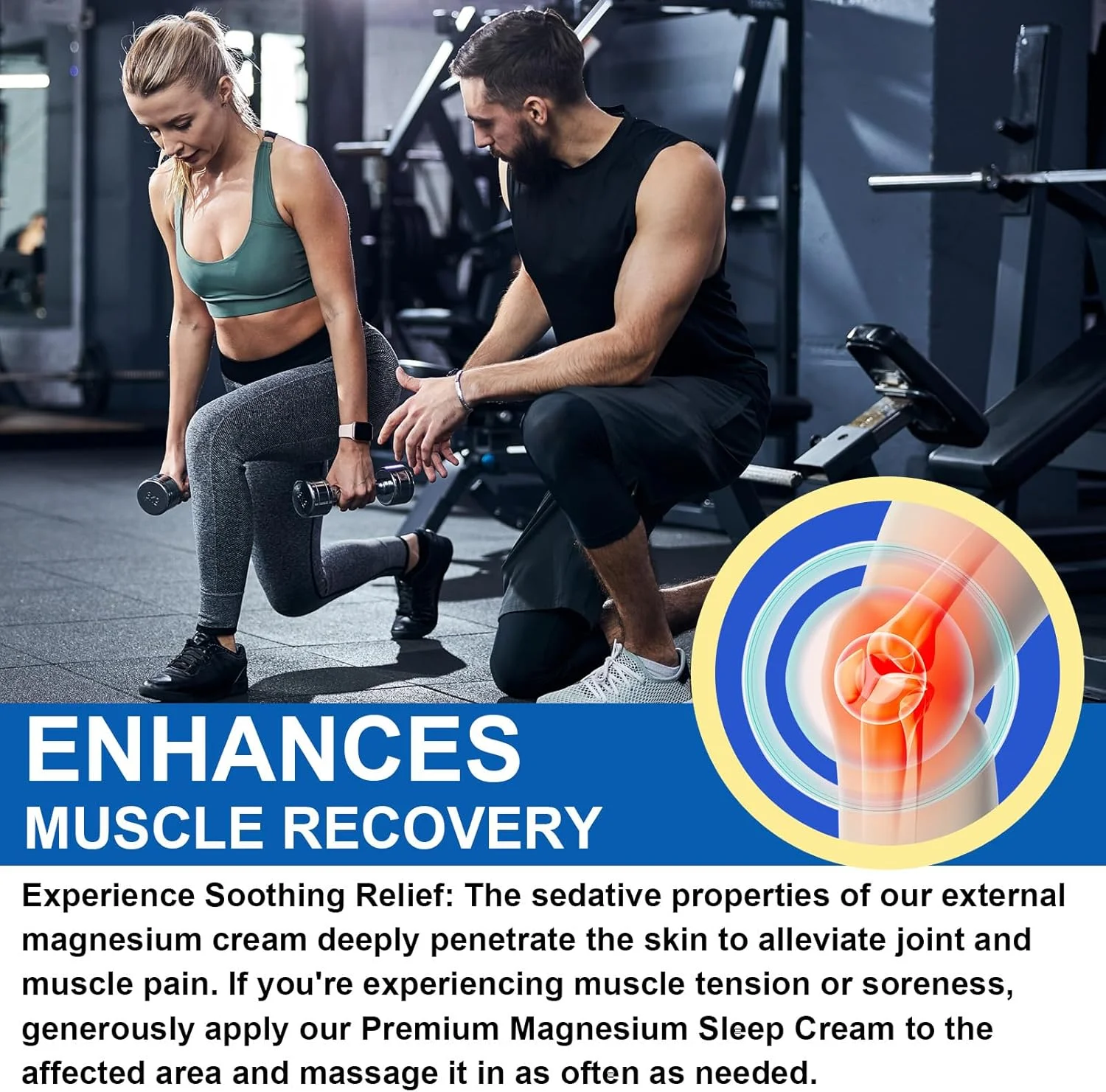 کرم منیزیم خالص ALIVER، 90 گرم، کرم روغن منیزیم برای خواب و پاها، پاهای بی قرار، آرامش بدن، لوسیون موضعی منیزیم، تسکین دهنده تنش عضلانی کرم منیزیم خالص ALIVER، 90 گرم، کرم روغن منیزیم برای خواب و پاها، پاهای بی قرار، آرامش بدن، لوسیون موضعی منیزیم، تسکین دهنده تنش عضلانی