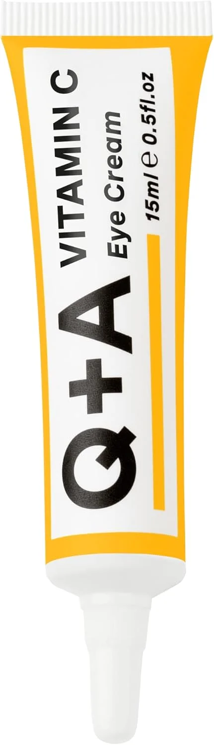 کرم دور چشم ویتامین C کیو اند ای | 15 میلی لیتر | فرمول روشن کننده و مغذی حاوی ویتامین C، عصاره گیلاس و گلیکوژن کرم دور چشم ویتامین C کیو اند ای | 15 میلی لیتر | فرمول روشن کننده و مغذی حاوی ویتامین C، عصاره گیلاس و گلیکوژن