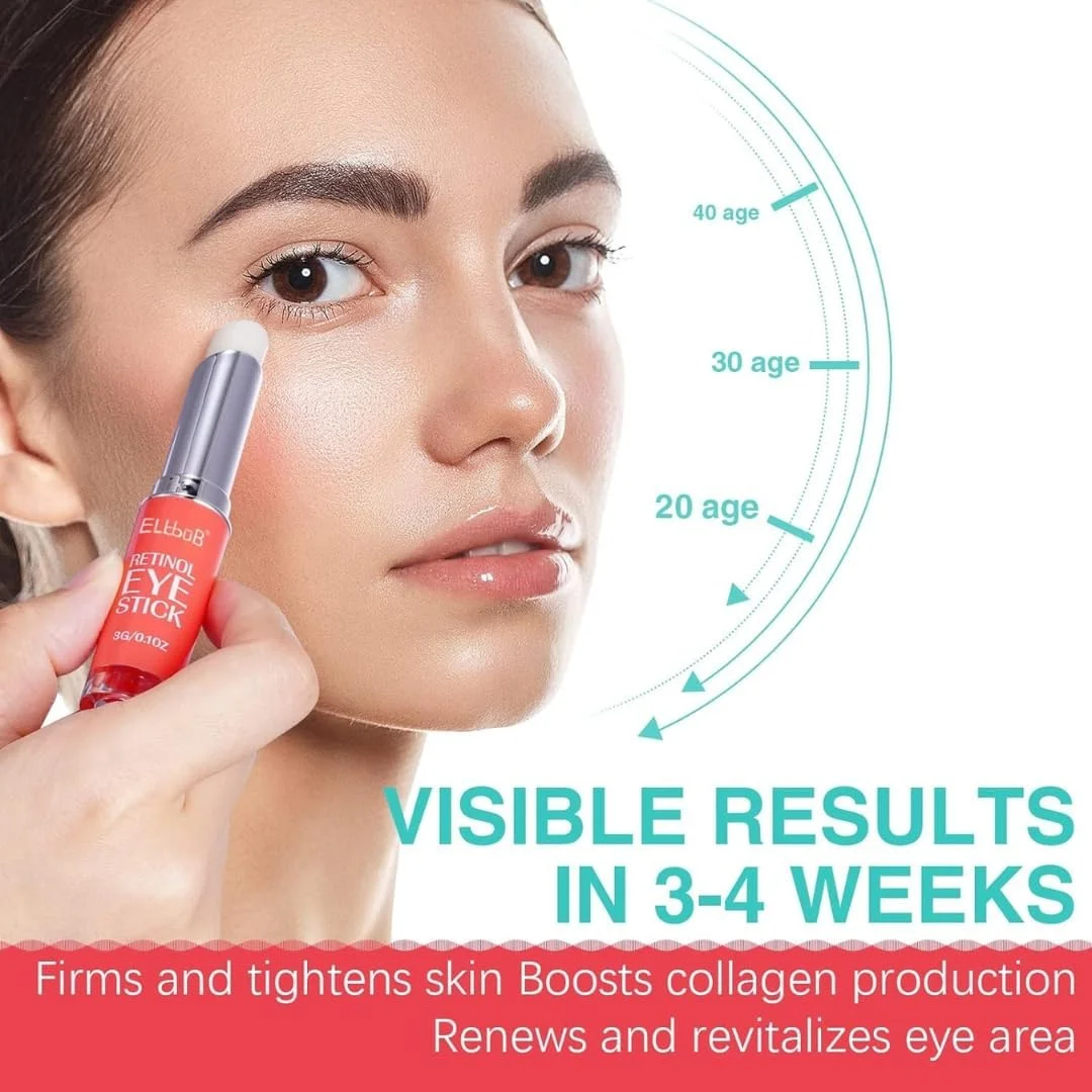 کرم دور چشم رتینول SWEI، استیک دور چشم رتینول برای سیاهی و پف، کرم ضد پیری دور چشم با اسید هیالورونیک، بالم زیر چشم برای سیاهی دور چشم، صاف کننده خطوط ریز و آبرسان ناحیه چشم کرم دور چشم رتینول SWEI، استیک دور چشم رتینول برای سیاهی و پف، کرم ضد پیری دور چشم با اسید هیالورونیک، بالم زیر چشم برای سیاهی دور چشم، صاف کننده خطوط ریز و آبرسان ناحیه چشم