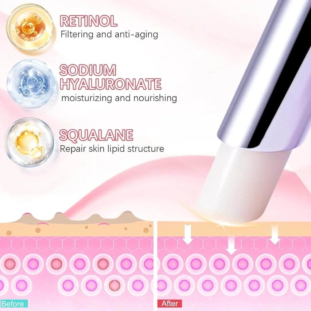 کرم دور چشم رتینول SWEI، استیک دور چشم رتینول برای سیاهی و پف، کرم ضد پیری دور چشم با اسید هیالورونیک، بالم زیر چشم برای سیاهی دور چشم، صاف کننده خطوط ریز و آبرسان ناحیه چشم کرم دور چشم رتینول SWEI، استیک دور چشم رتینول برای سیاهی و پف، کرم ضد پیری دور چشم با اسید هیالورونیک، بالم زیر چشم برای سیاهی دور چشم، صاف کننده خطوط ریز و آبرسان ناحیه چشم