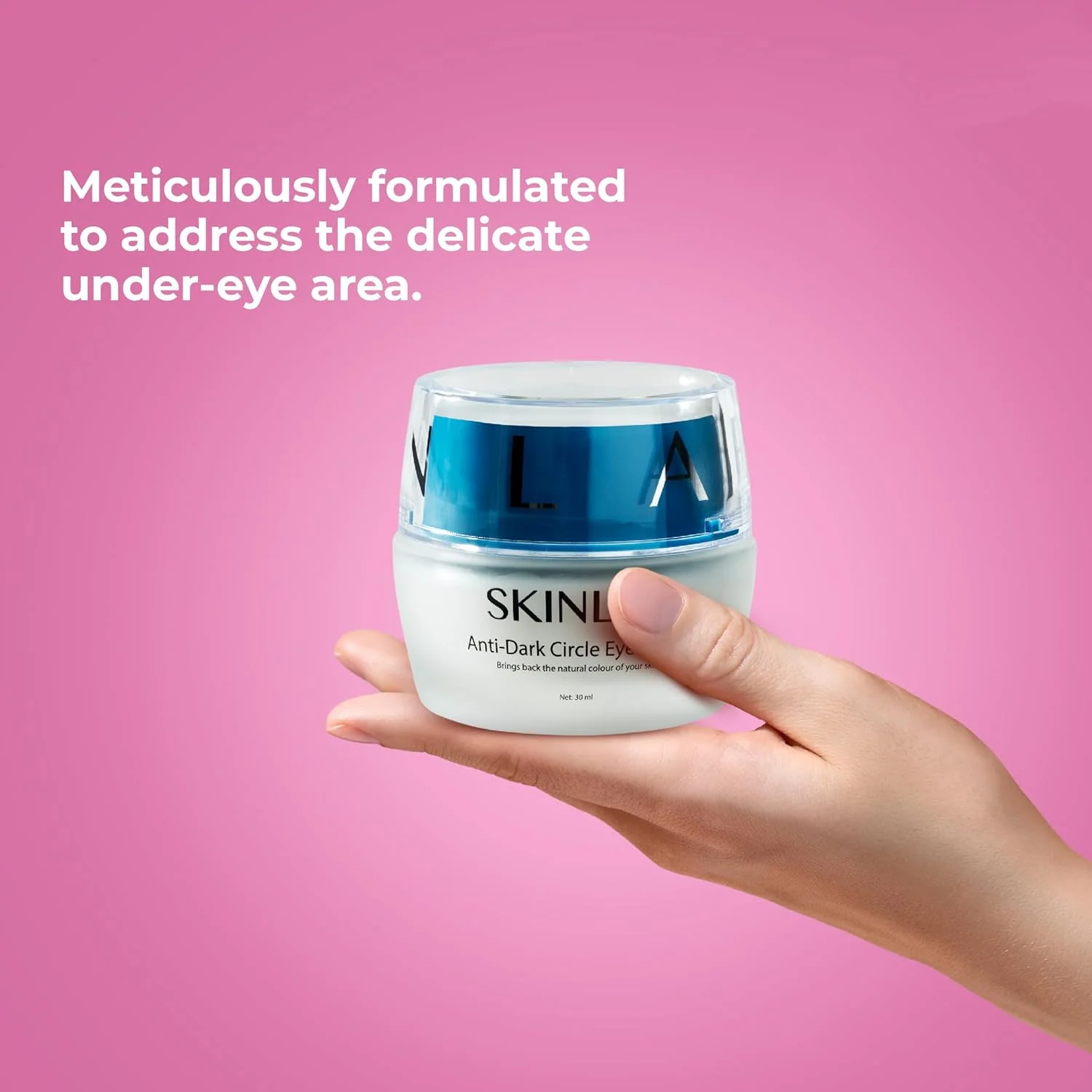 کرم دور چشم ضد تیرگی SKINLAB حاوی ویتامین E و هیالورونیک اسید | ویتامین C | 30 میلی لیتر کرم دور چشم ضد تیرگی SKINLAB حاوی ویتامین E و هیالورونیک اسید | ویتامین C | 30 میلی لیتر