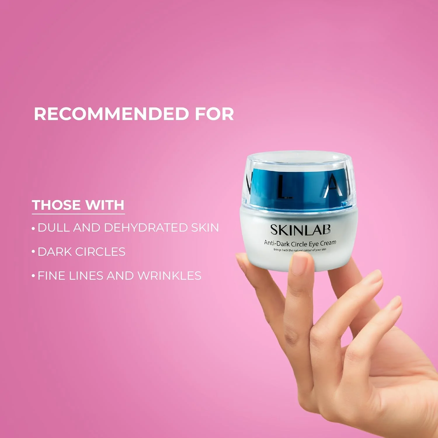 کرم دور چشم ضد تیرگی SKINLAB حاوی ویتامین E و هیالورونیک اسید | ویتامین C | 30 میلی لیتر کرم دور چشم ضد تیرگی SKINLAB حاوی ویتامین E و هیالورونیک اسید | ویتامین C | 30 میلی لیتر